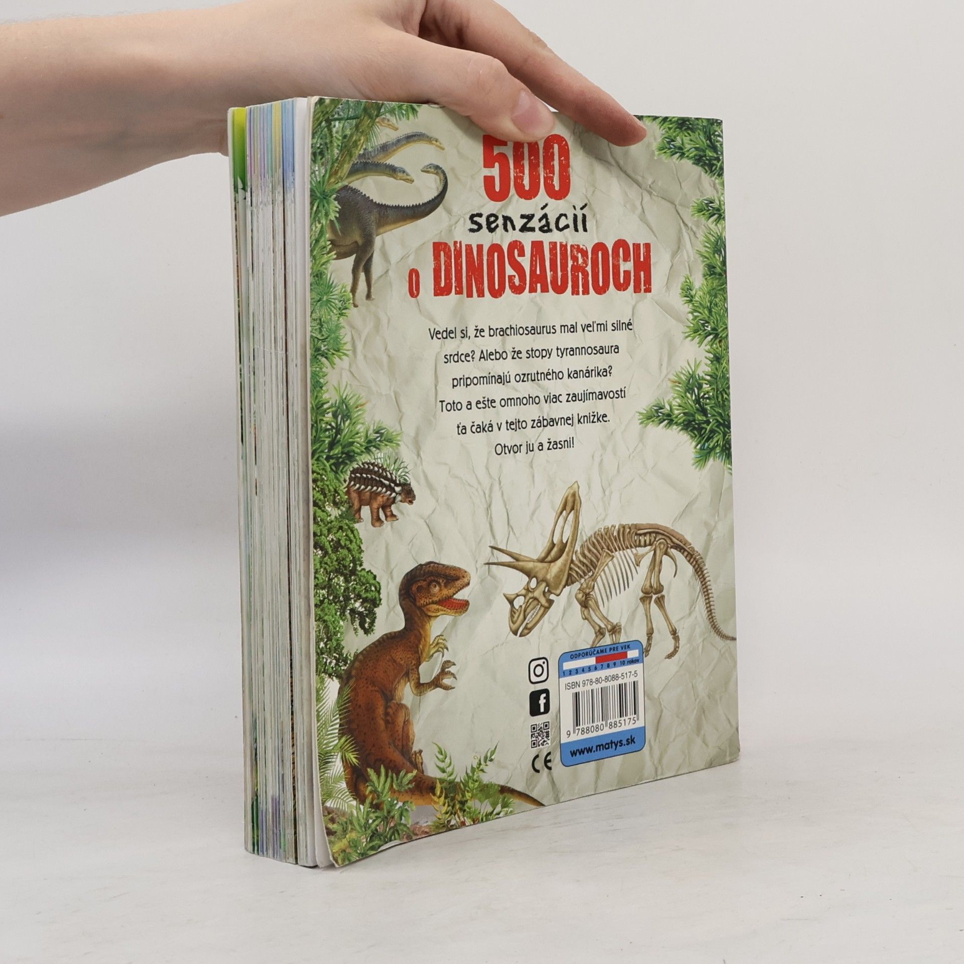 Kolektiv autorů 500 senzácií o dinosauroch
