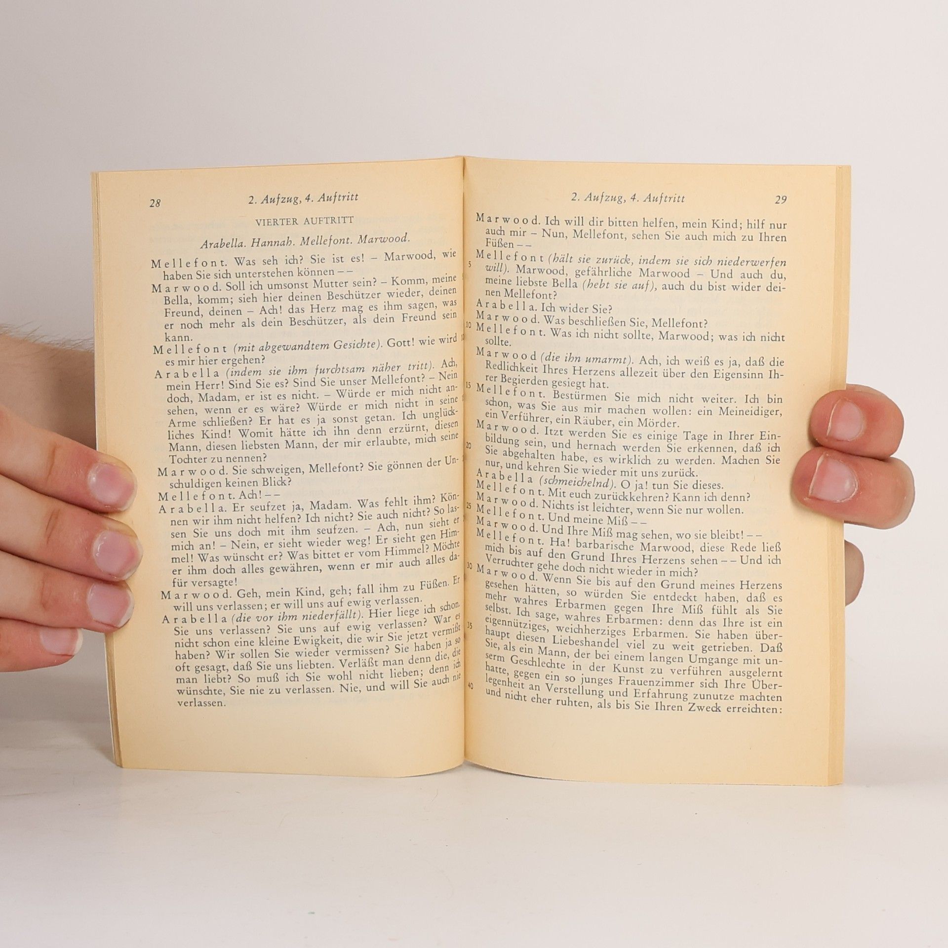 Gotthold Ephraim Lessing Miss Sara Sampson : ein Trauerspiel in fünf Aufzügen