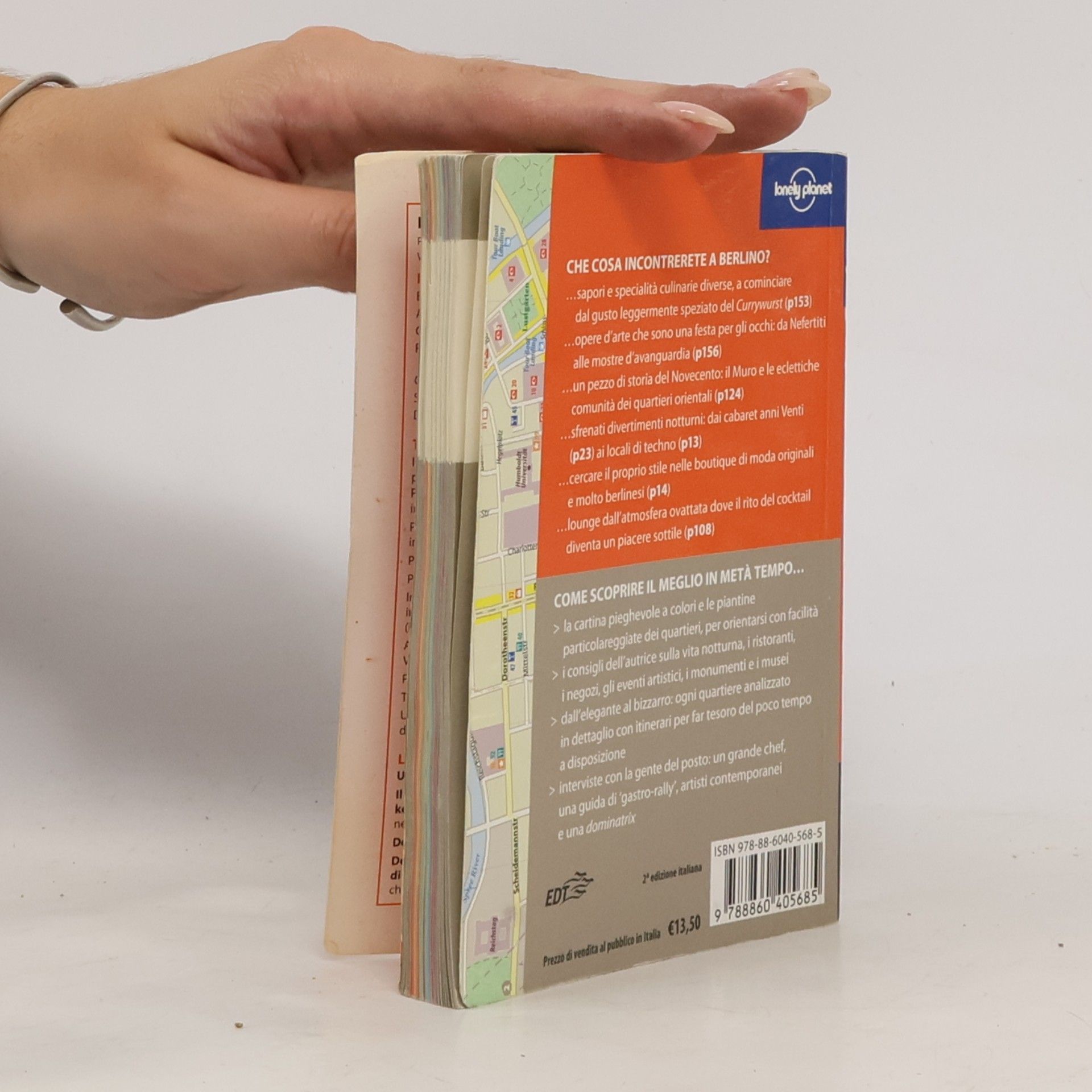 Andrea Schulte-Peevers Lonely Planet: Berlino. Con cartina