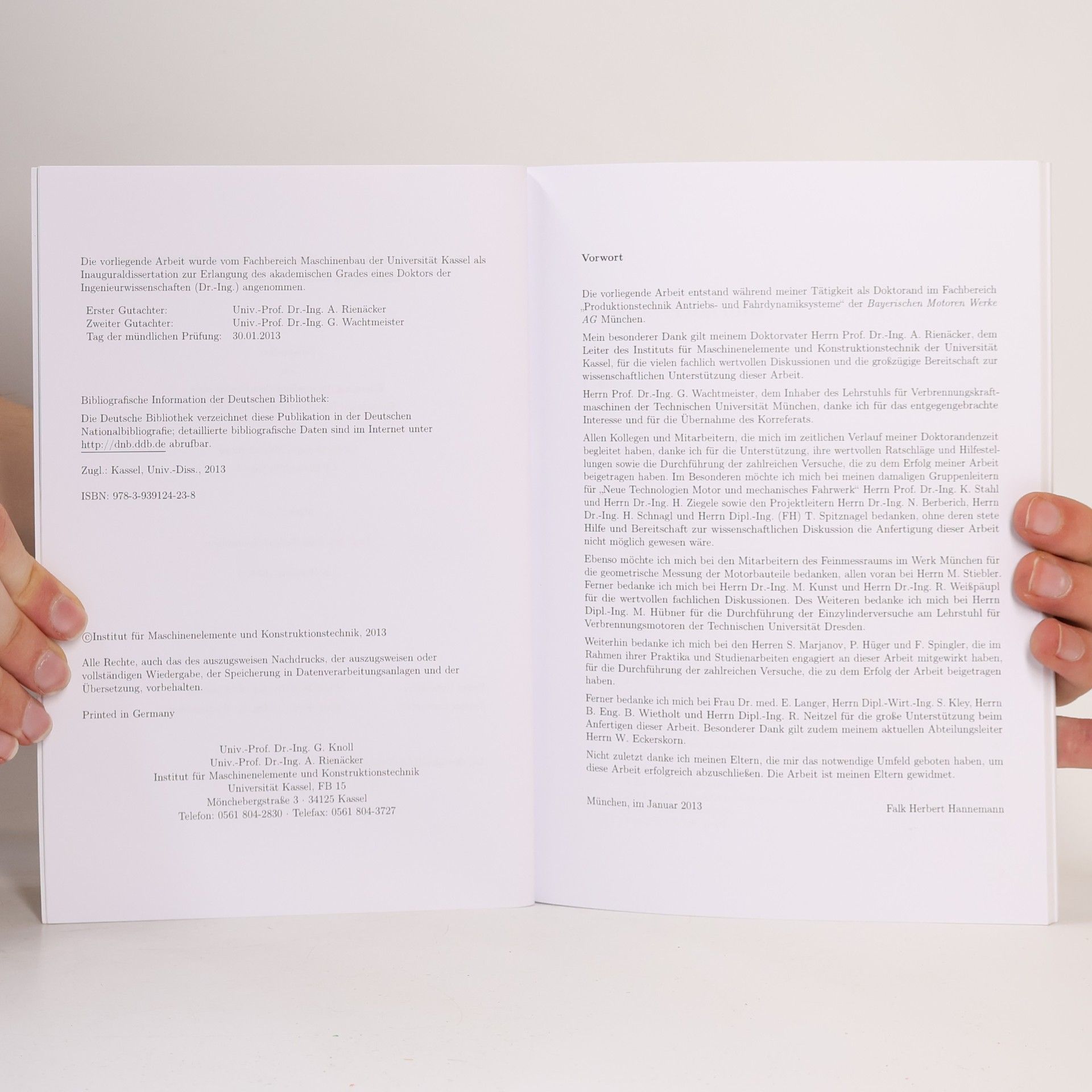 Falk Herbert Hannemann Gesamtheitlicher Ansatz zur Bewertung von Oberflächenstrukturen der Paarung Kolbenring. Zylinderlaufbahn