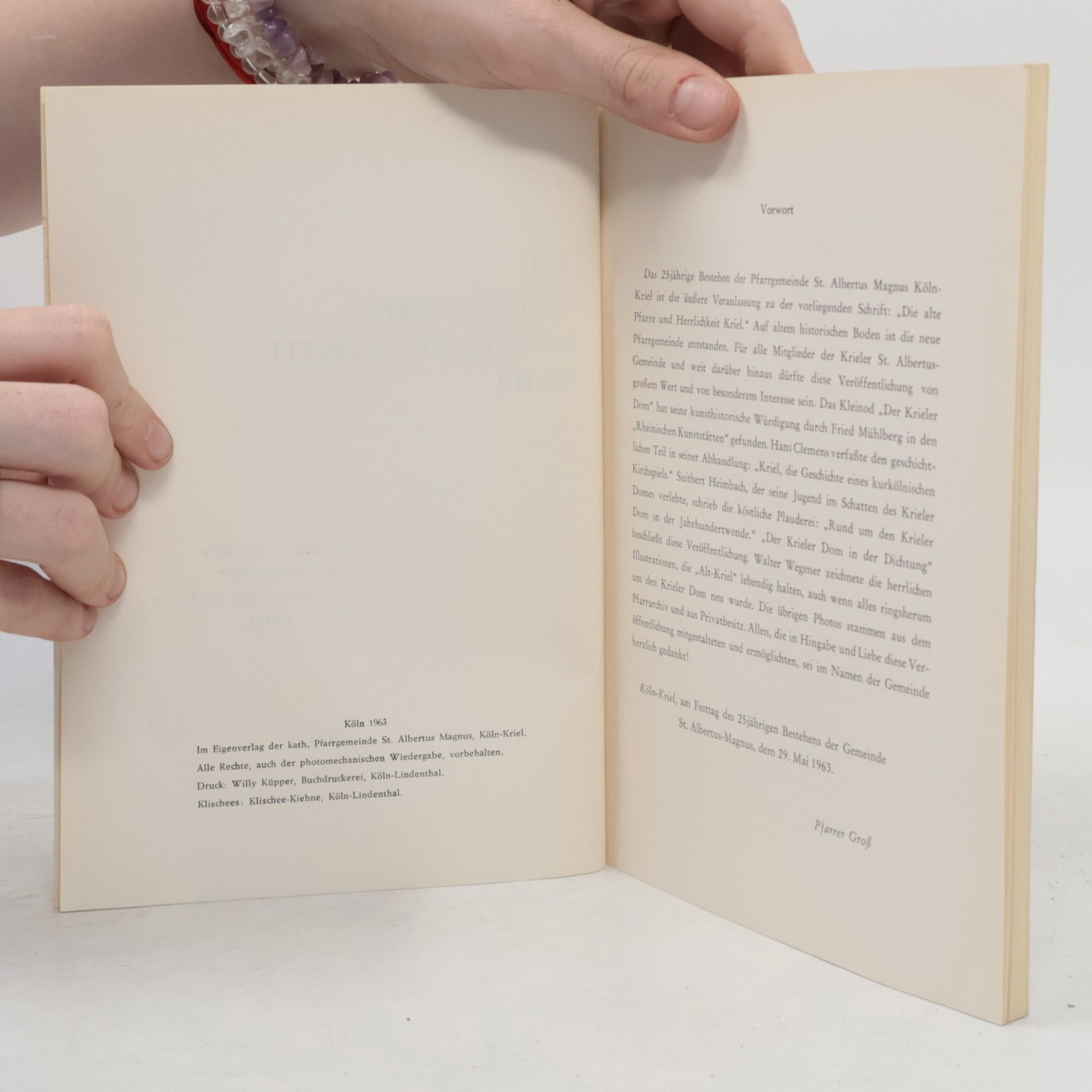 Autorenkollektiv Die alte Pfarre und Herrlichkeit Kriel