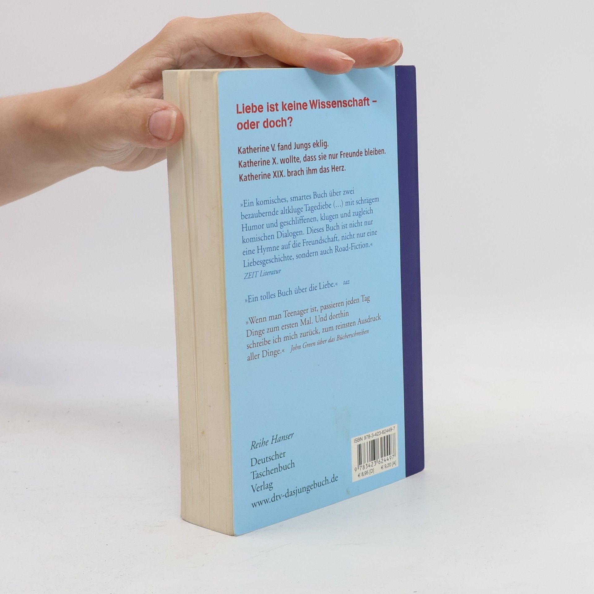 John Green Die erste Liebe : nach 19 vergeblichen Versuchen