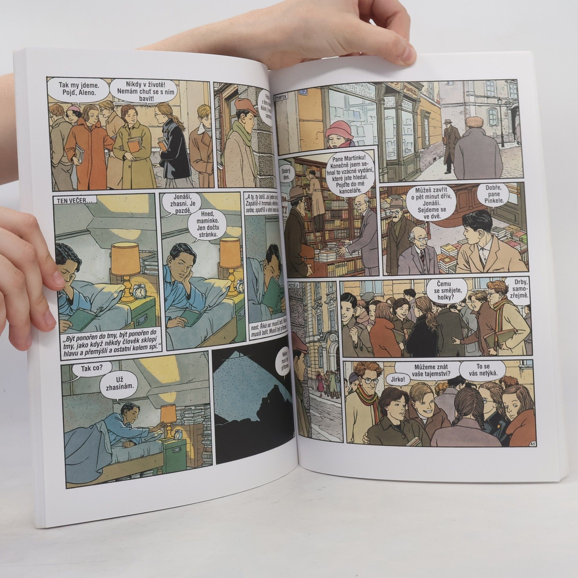 Vittorio Giardino Jonáš Fink: Komiksový román ze stalinistické Prahy. Dospívání