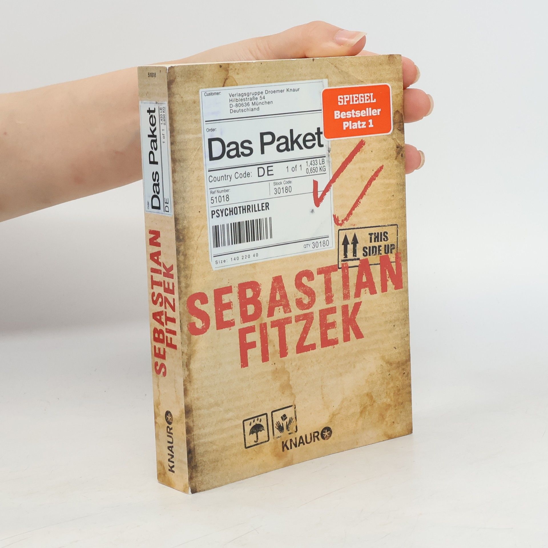 Sebastian Fitzek Das Paket