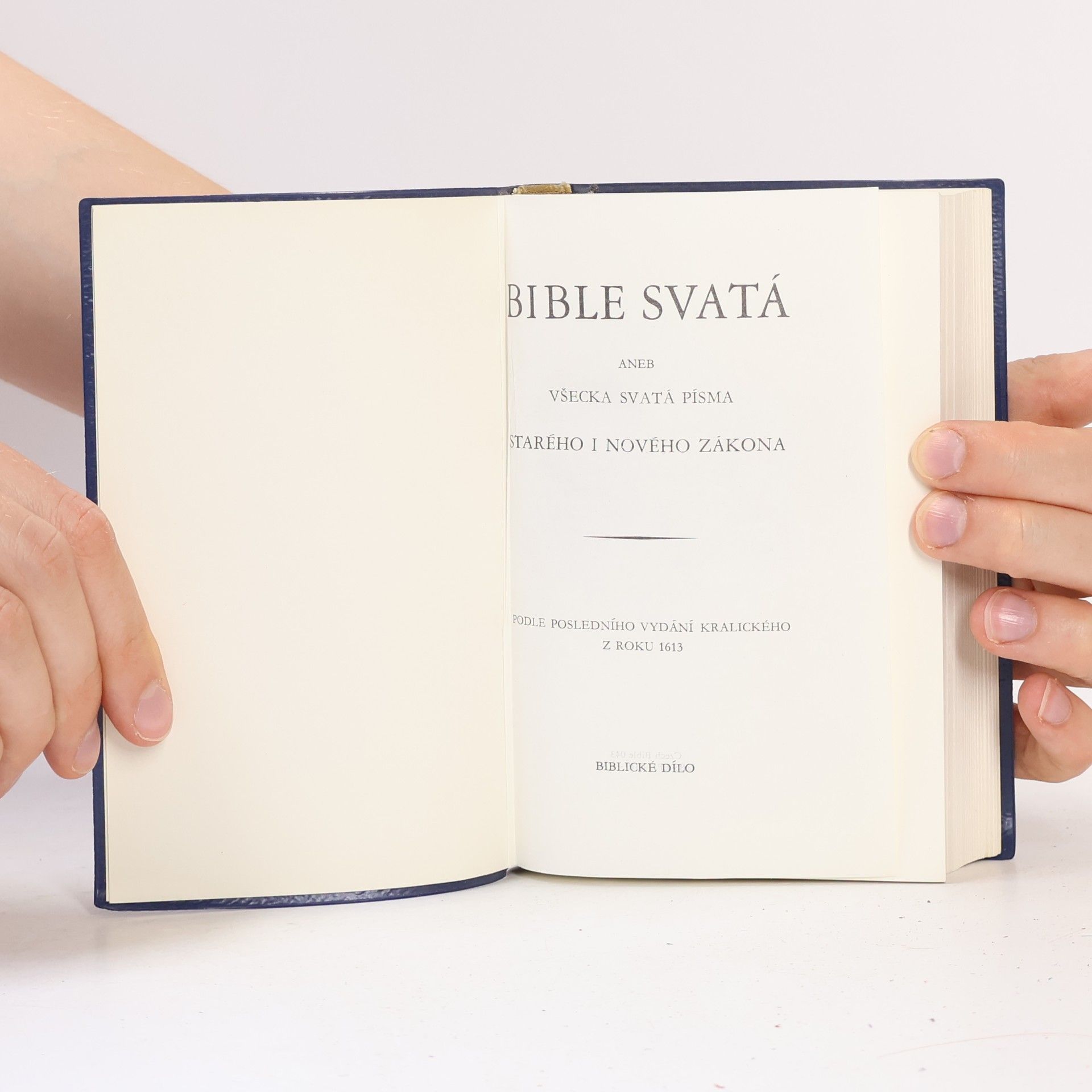 Collectif d'auteurs Biblí svatá, aneb všecka svatá písma Starého i Nového zákona