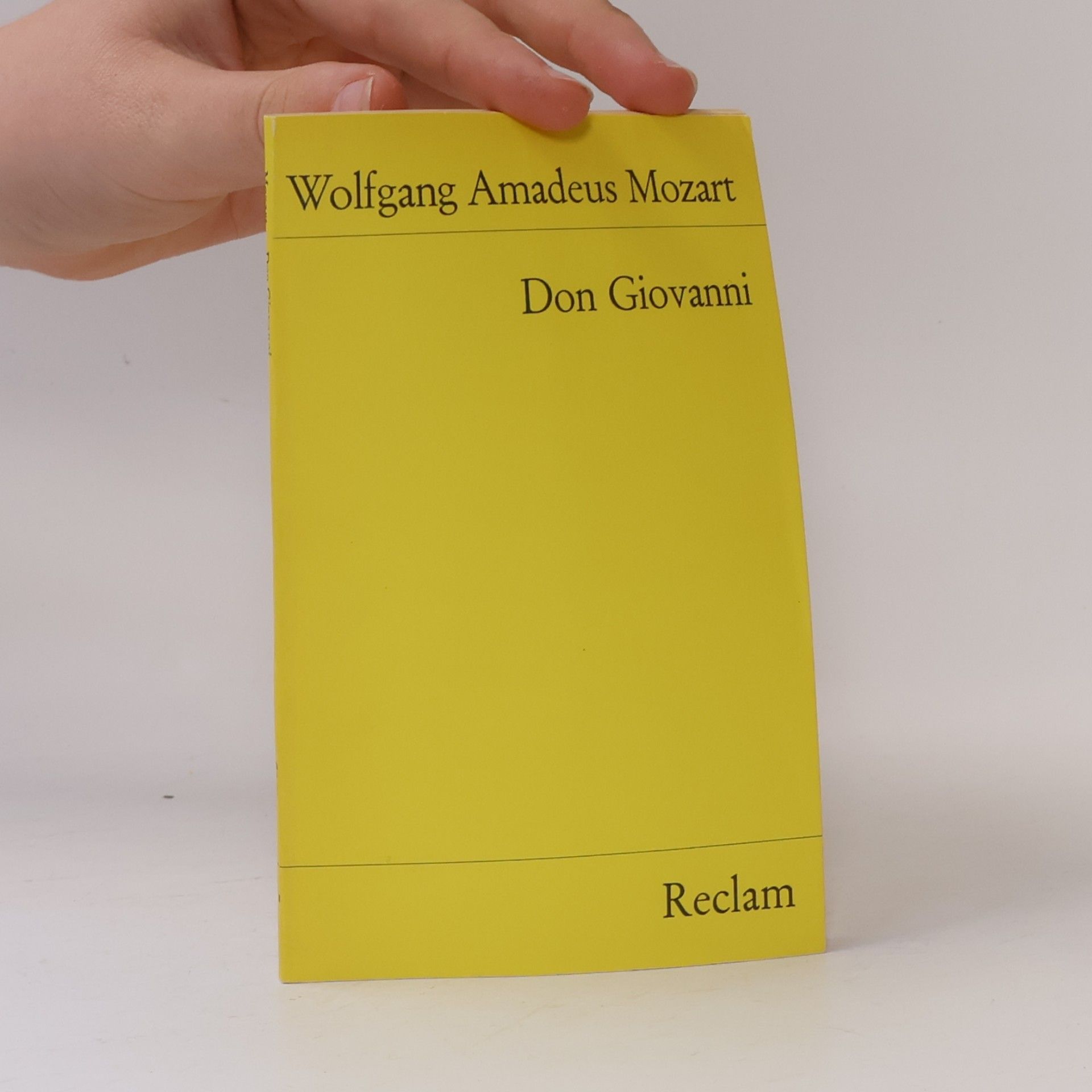 Wolfgang Amadeus Mozart Don Giovanni