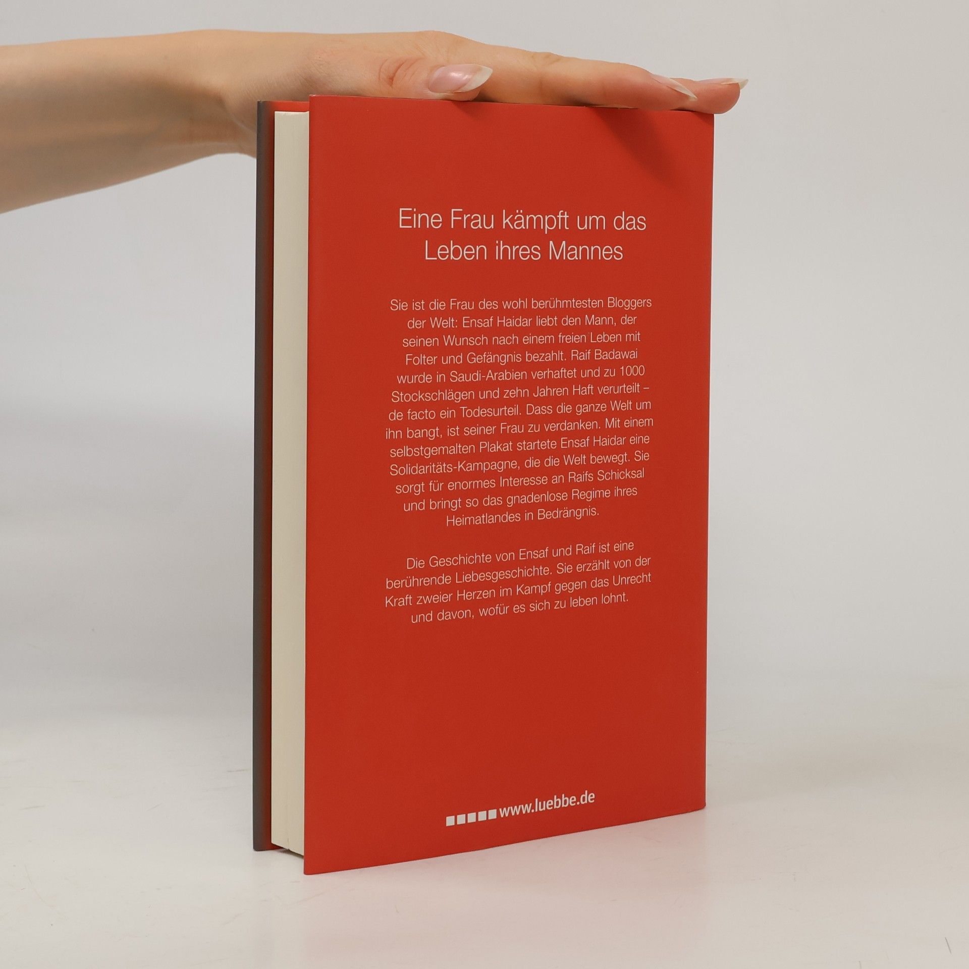 Ensaf Haidar Freiheit für Raif Badawi, die Liebe meines Leben