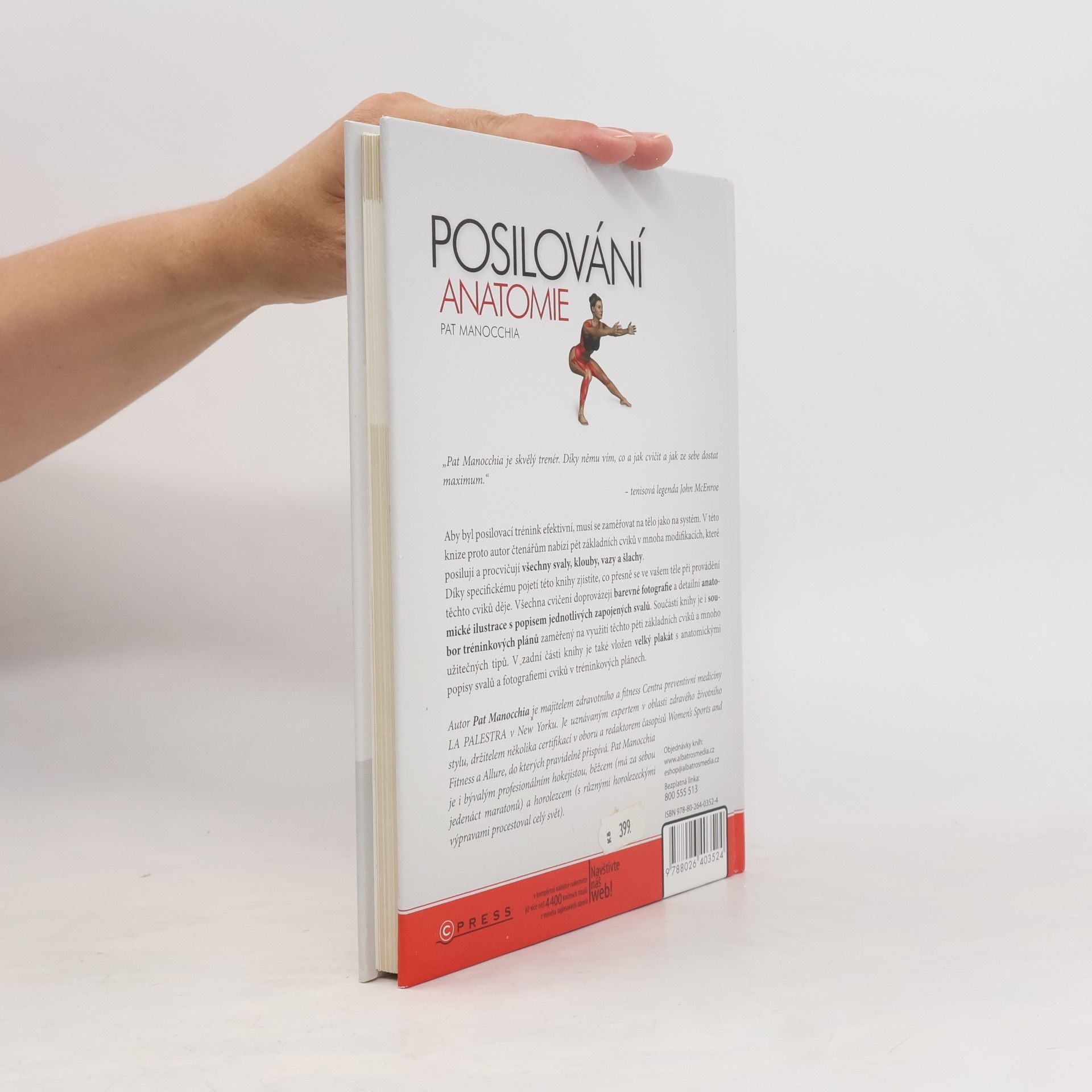 Pat Manocchia Posilování - anatomie. Pět základních cviků