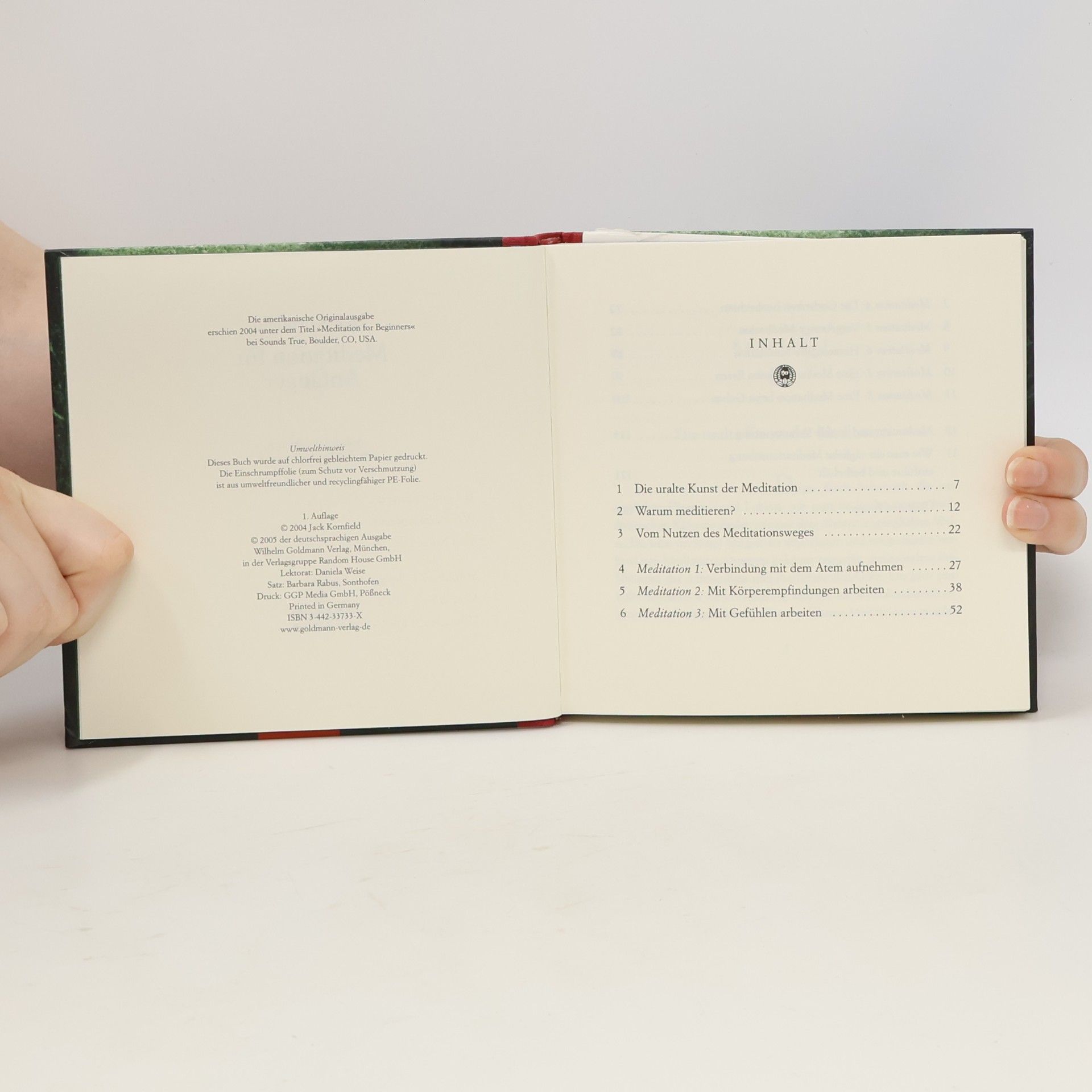 Jack Kornfield Meditation für Anfänger