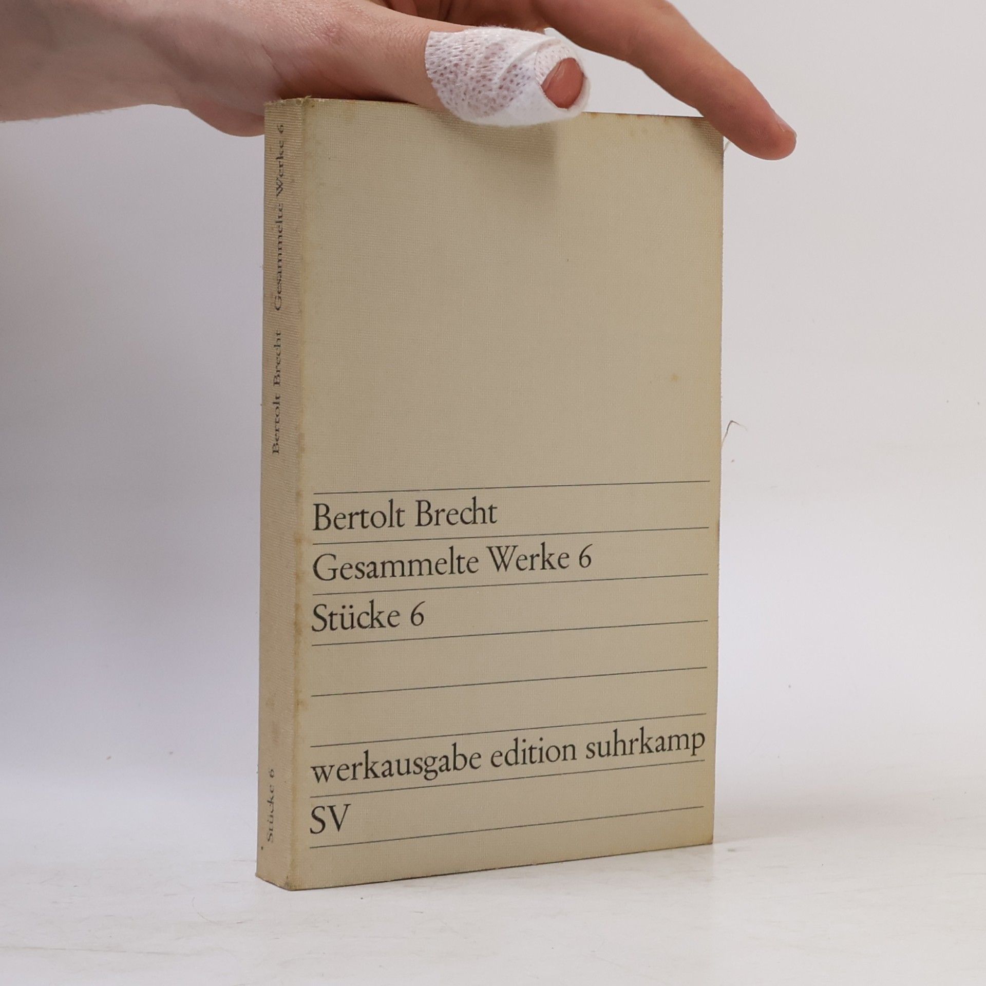 Bertolt Brecht Gesammelte Werke 6. Stücke 6