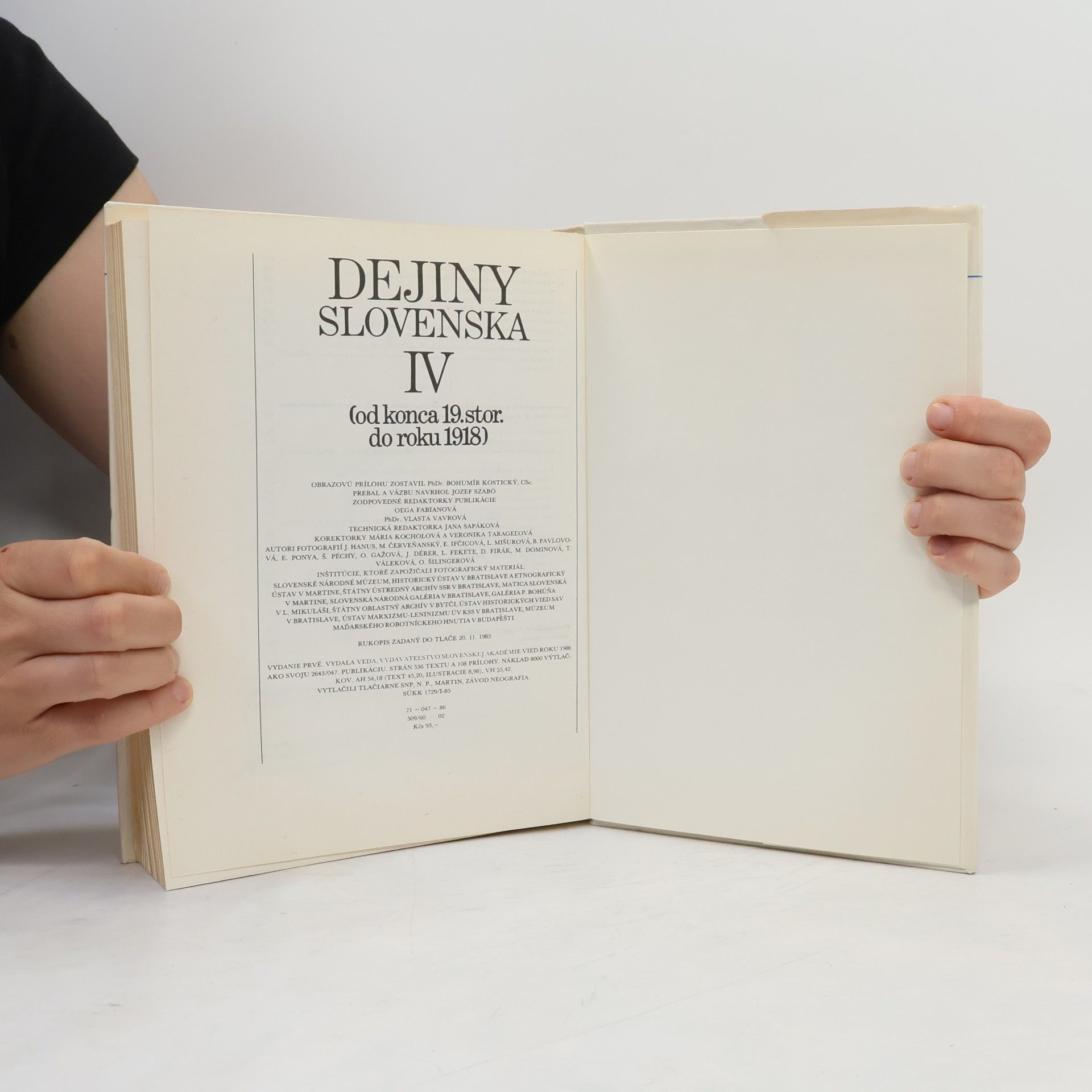 Autorenkollektiv Dejiny Slovenska IV