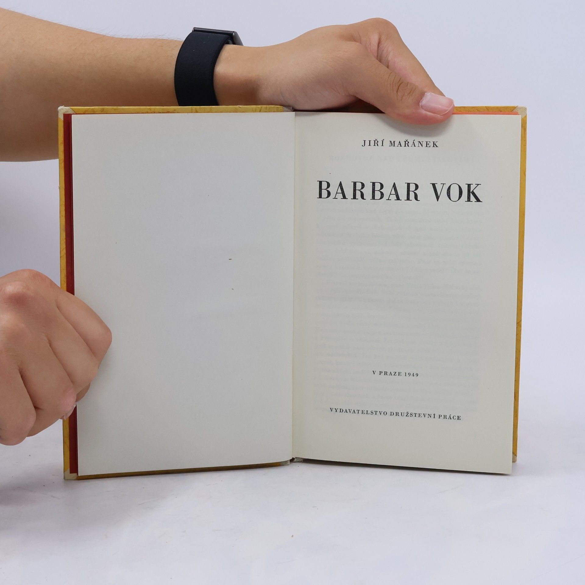 Jiří Mařánek Barbar Vok