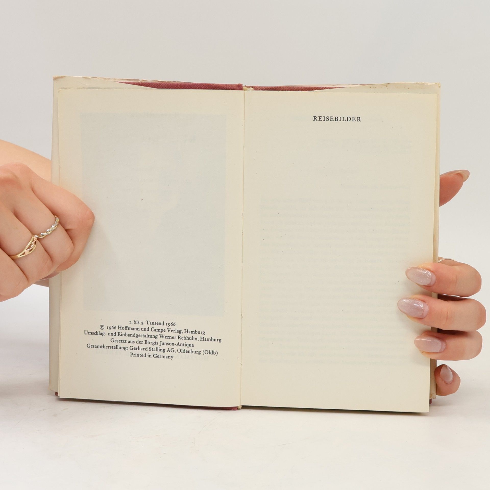 Heinrich Heine Reisebilder