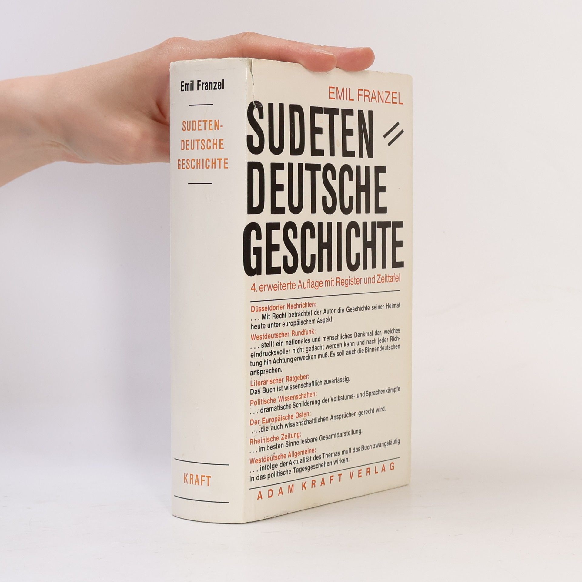 Emil Franzel Sudetendeutsche Geschichte