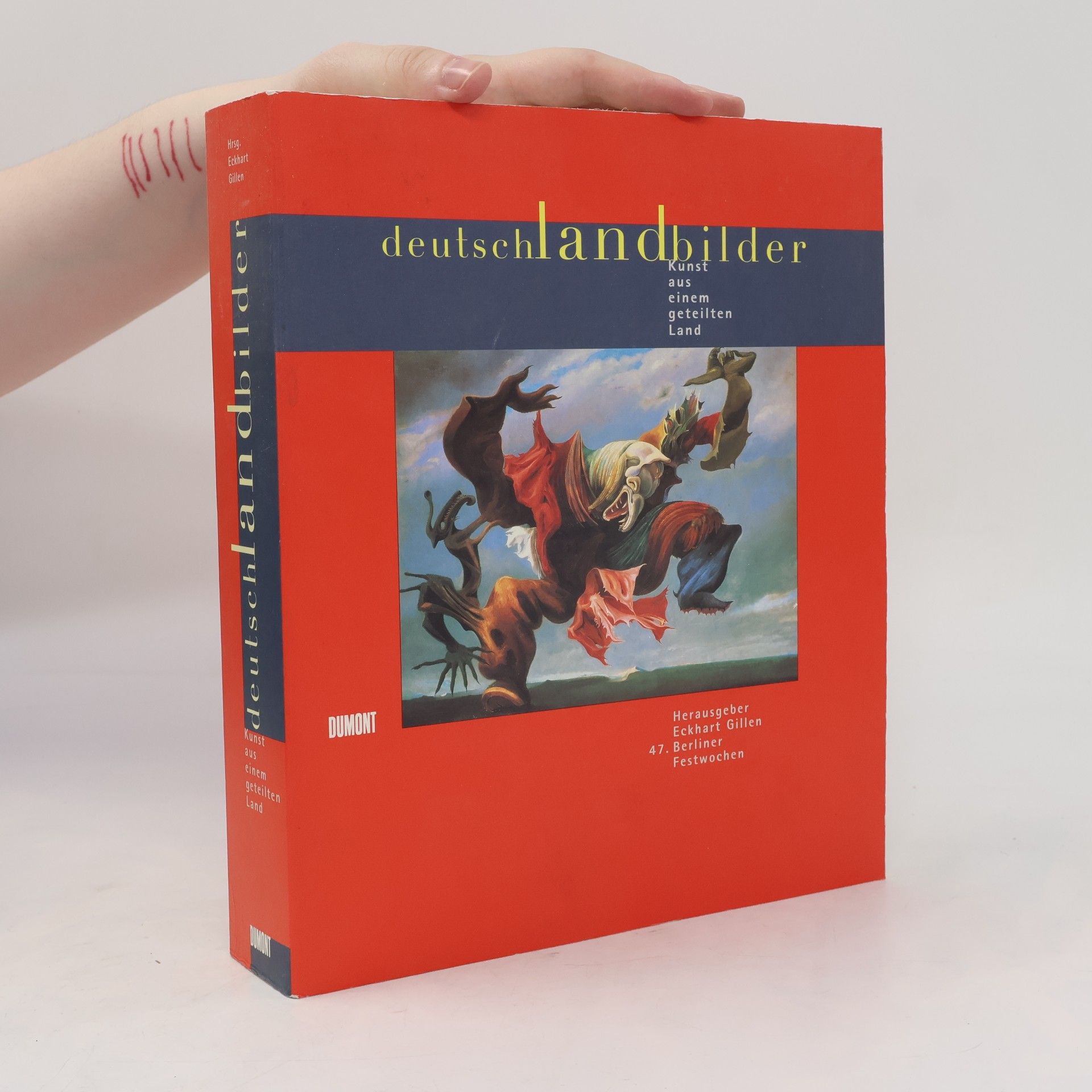 Eckhart Gillen Deutschlandbilder. Kunst aus einem geteilten Land. Katalog zur zentralen Ausstellung der 47. Berliner Festwochen im Martin-Gropius-Bau, 7. September 1997 bis 11. Januar 1998