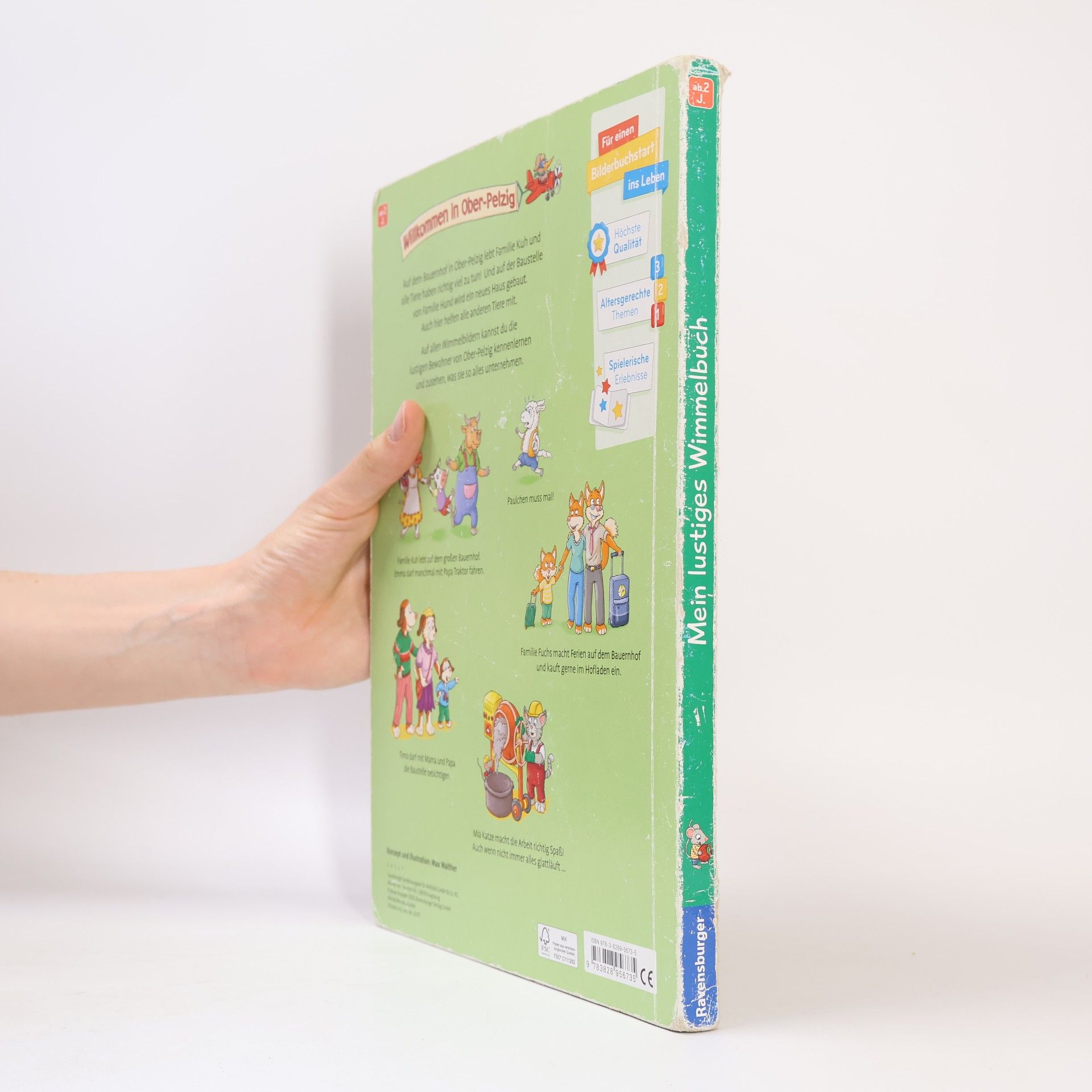 Max Walther Mein lustiges Wimmelbuch