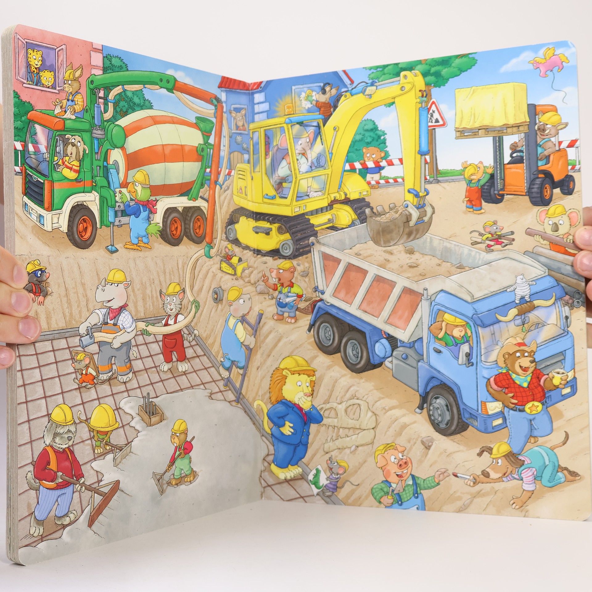 Max Walther Mein lustiges Wimmelbuch
