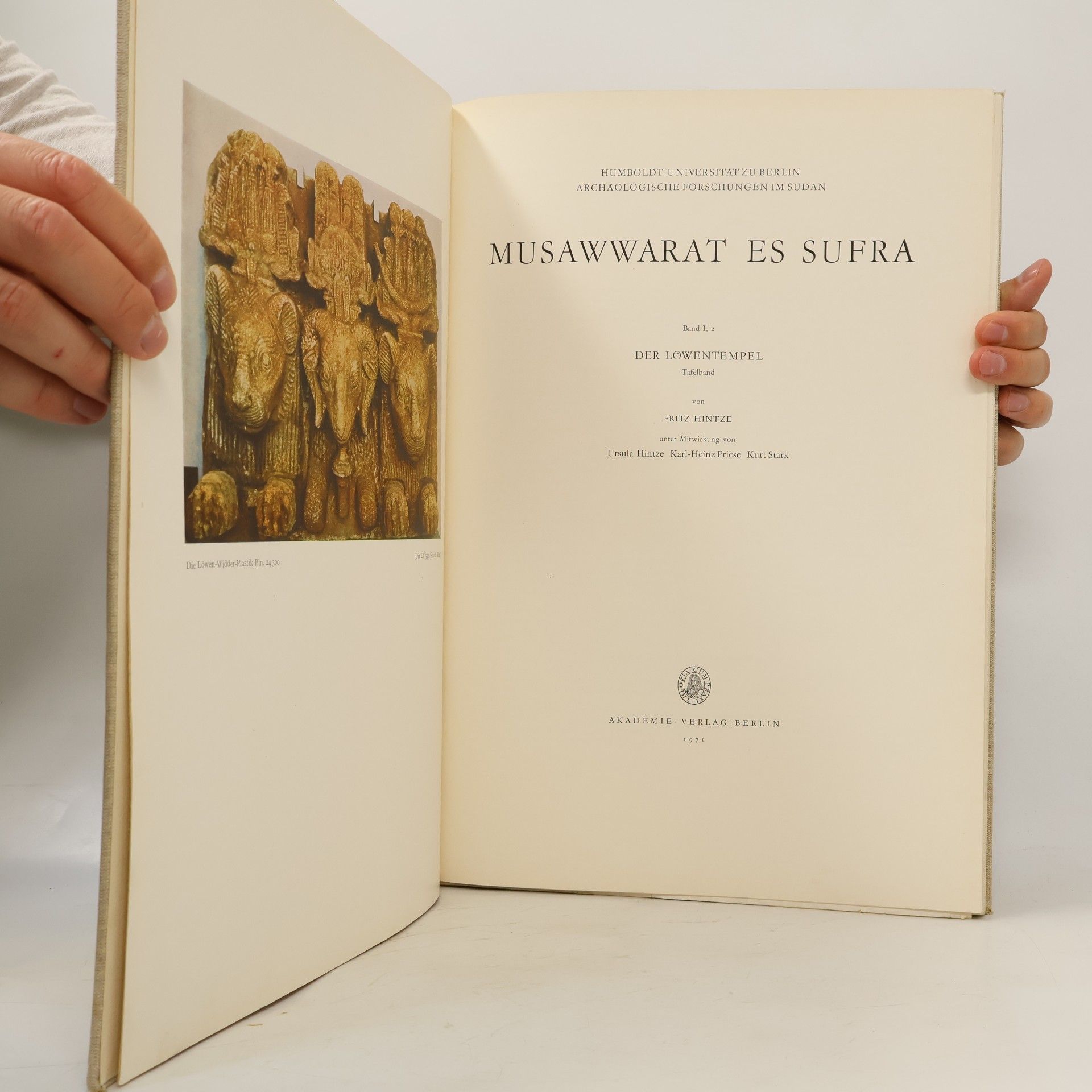 Fritz Hintze Musawwarat Es Sufra
