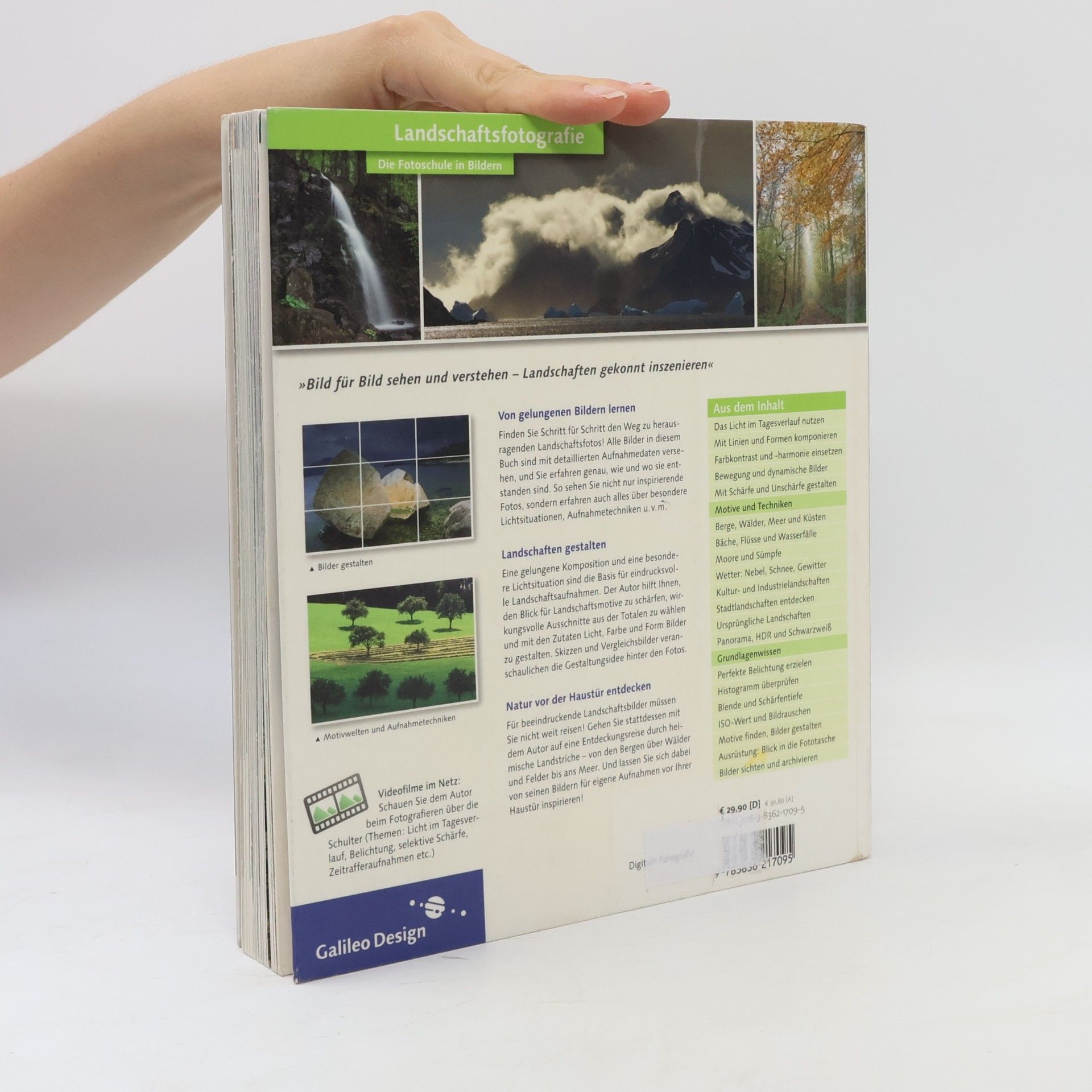 Hans-Peter Schaub Landschaftsfotografie ; [der visuelle Einstieg in die Landschaftsfotografie ; lernen am Bild: Licht, Gestaltung, Aufnahmetechnik ; inklusive Panorama-, HDR- und Schwarzweißfotografie]