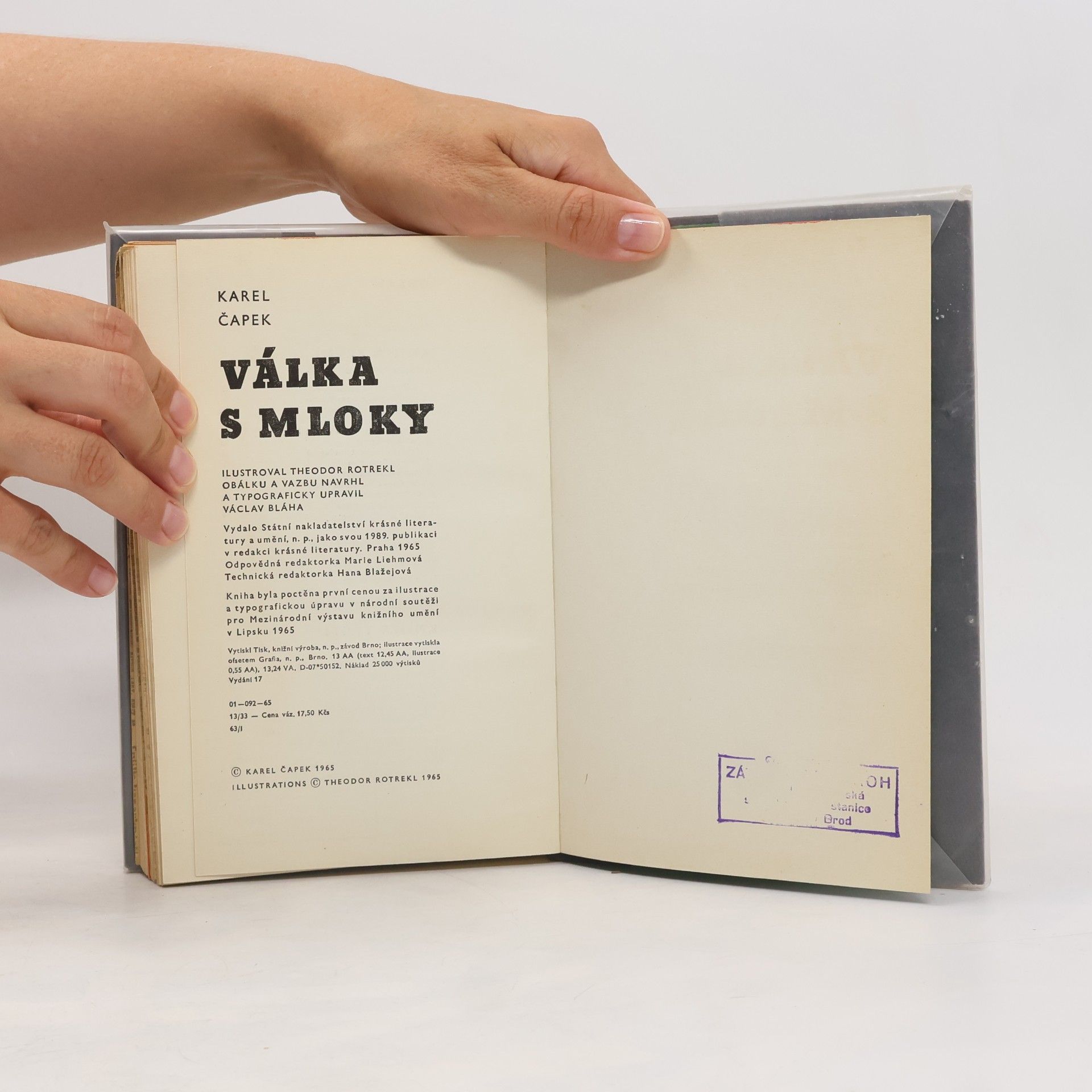 Karel Čapek Válka s mloky