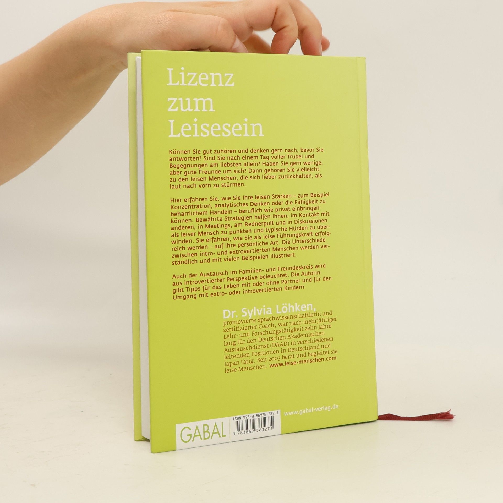 Sylvia Löhken Leise Menschen - starke Wirkung