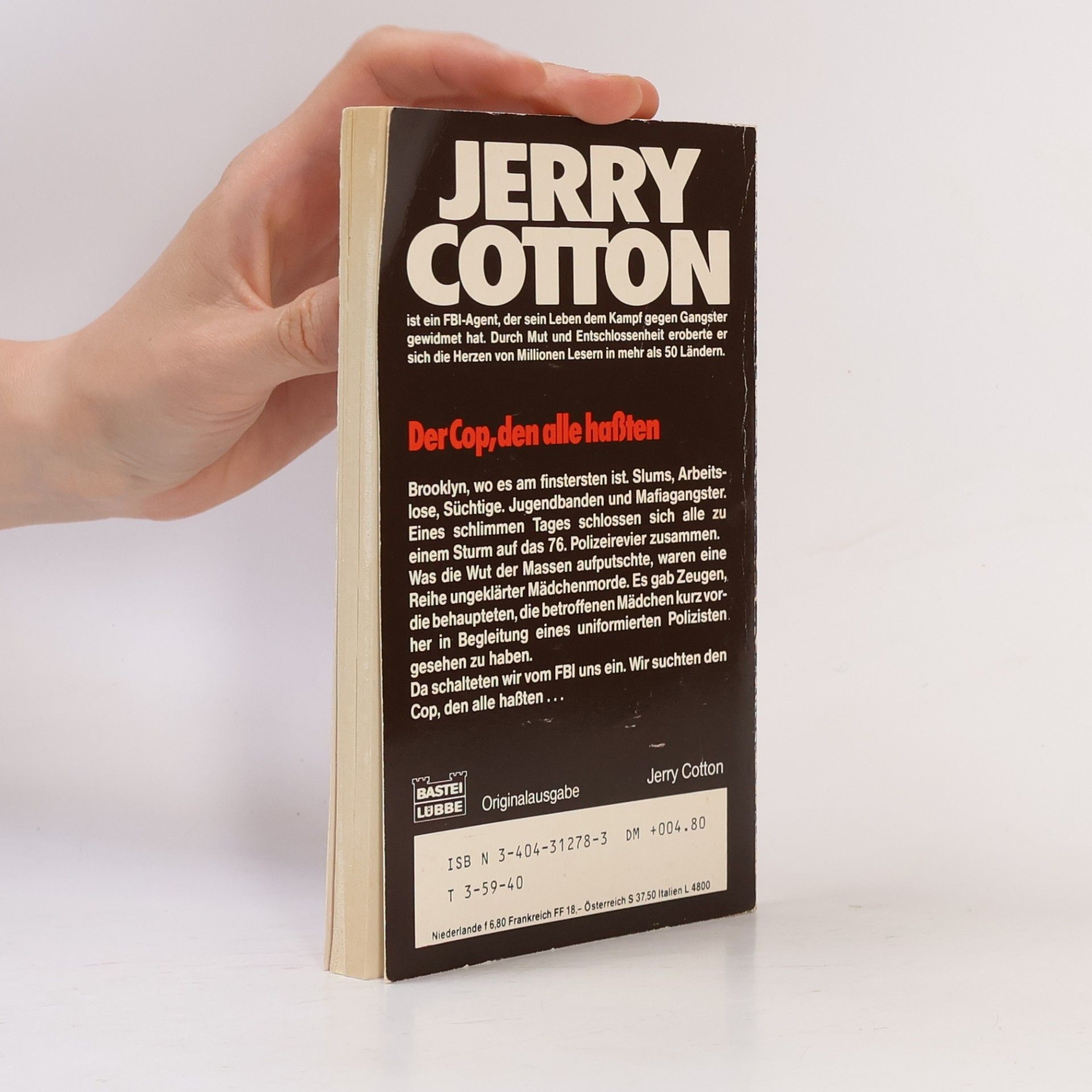 Jerry Cotton Jerry Cotton - 400: Der Cop, den alle hassten
