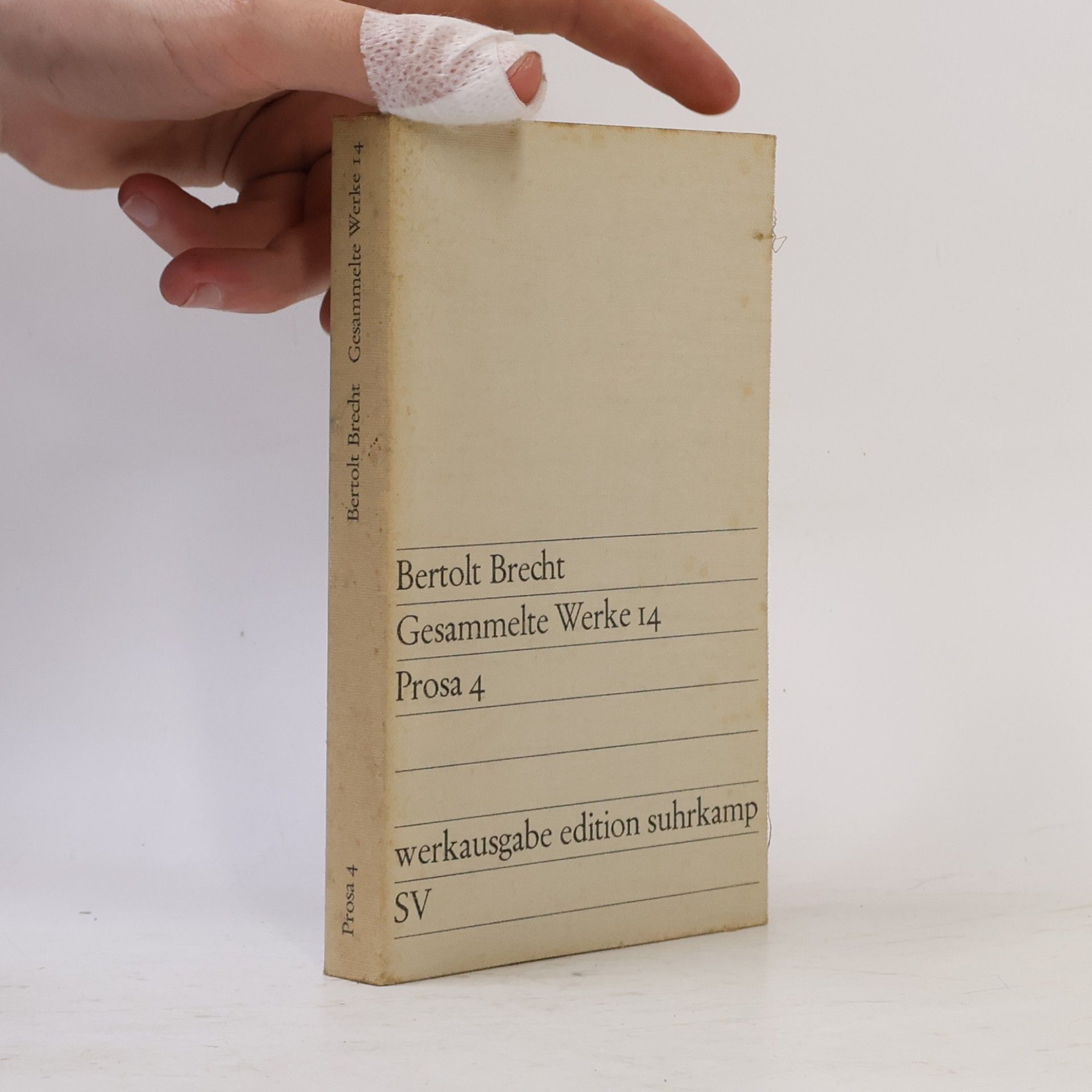 Bertolt Brecht Gesammelte Werke 14. Prosa 4