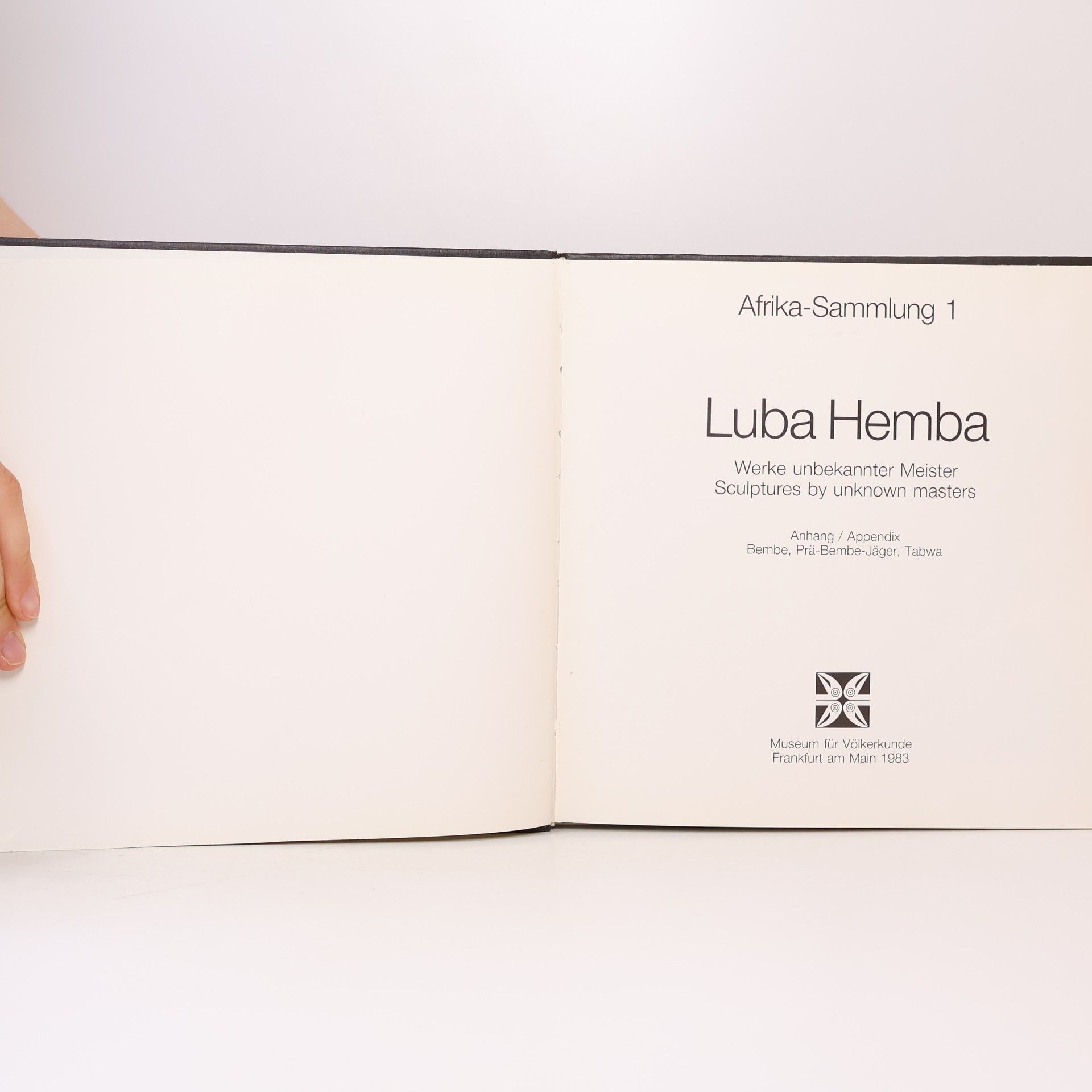Johanna Agthe Luba Hemba: Werke unbekannter Meister. Sculptures by Unknown Masters