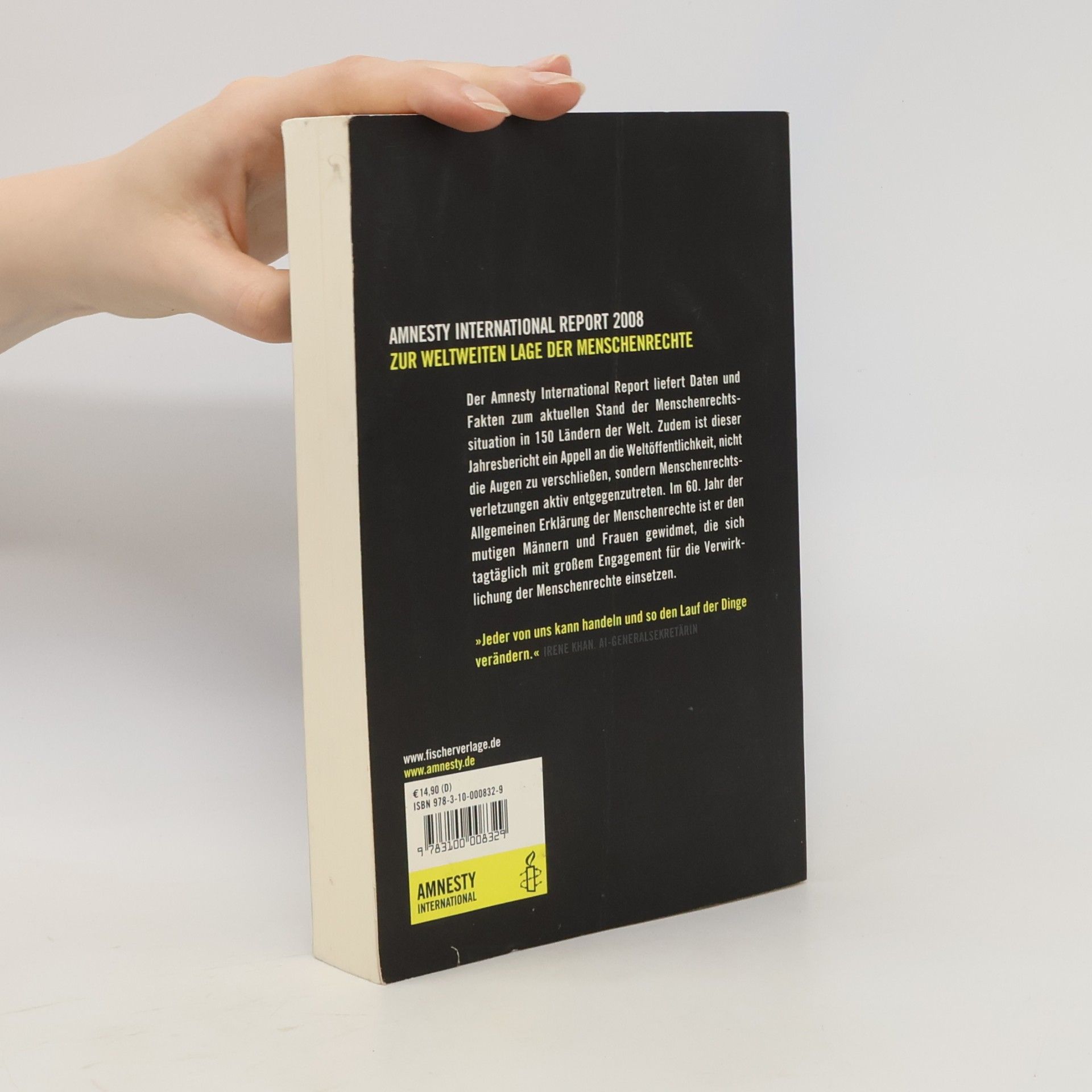 Autorenkollektiv Amnesty International Report 2008. Zur weltweiten Lage der Menschenrechte