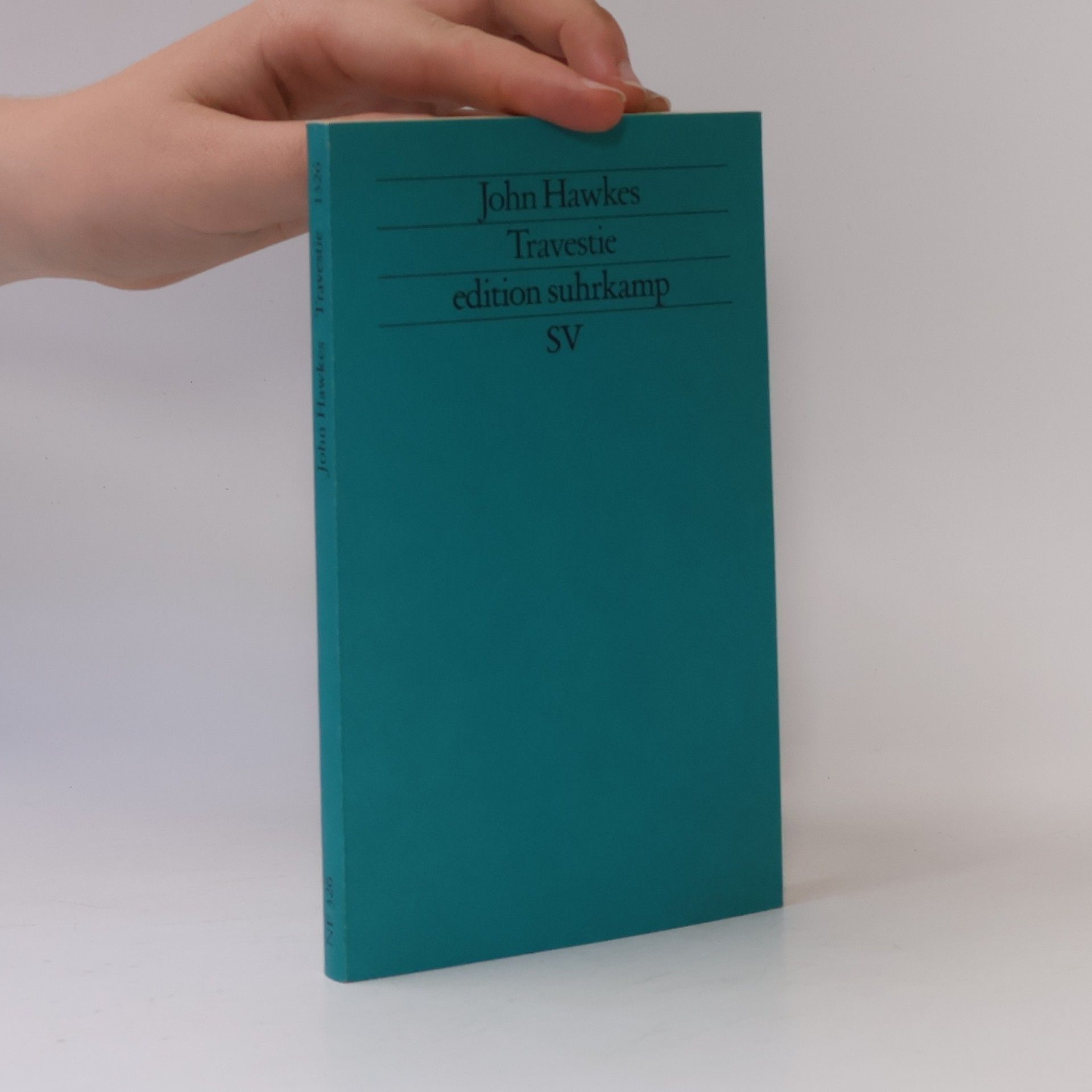 John Hawkes edition suhrkamp - 1526: Travestie