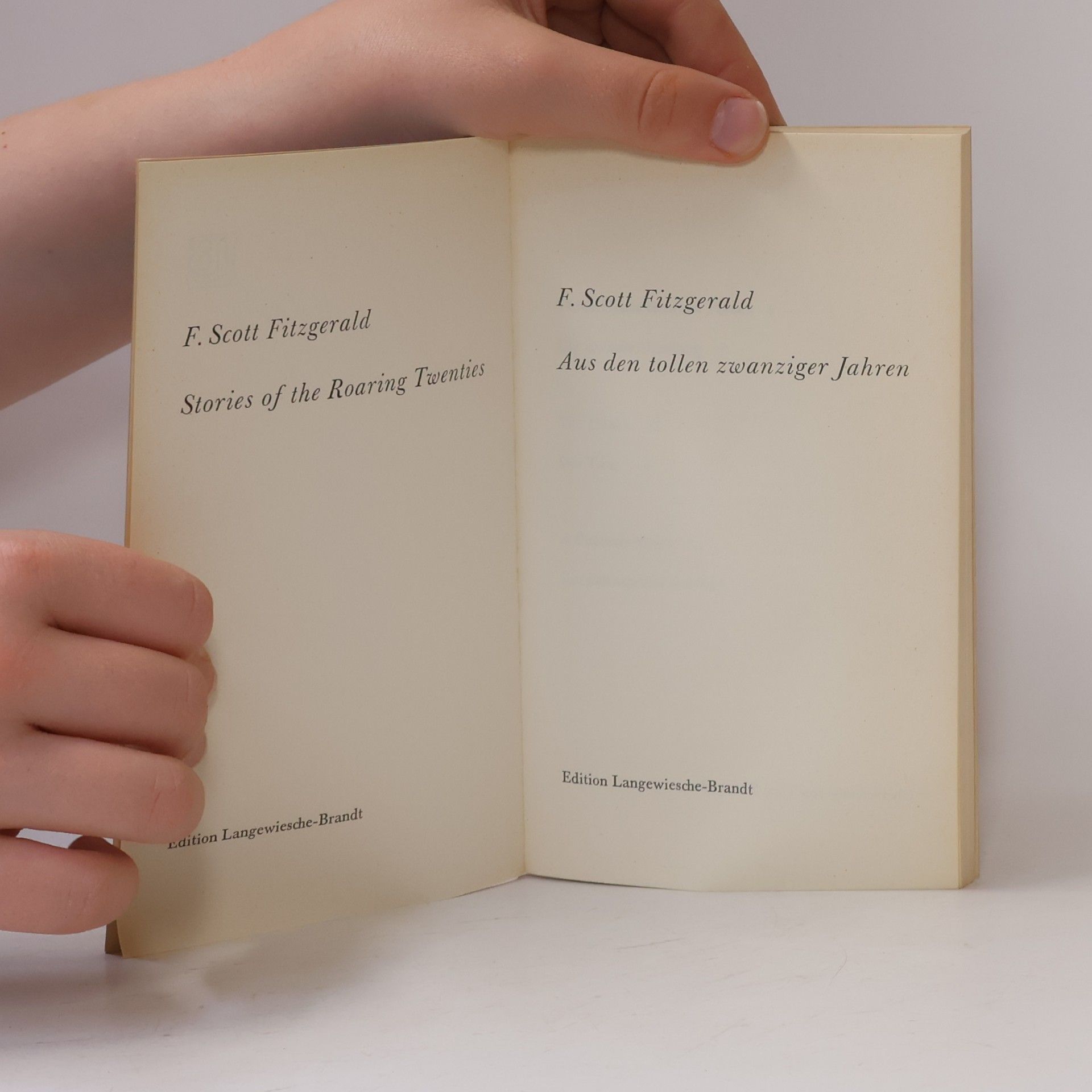 Francis Scott Fitzgerald Stories of the Roaring Twenties. Aus den tollen zwanziger Jahren