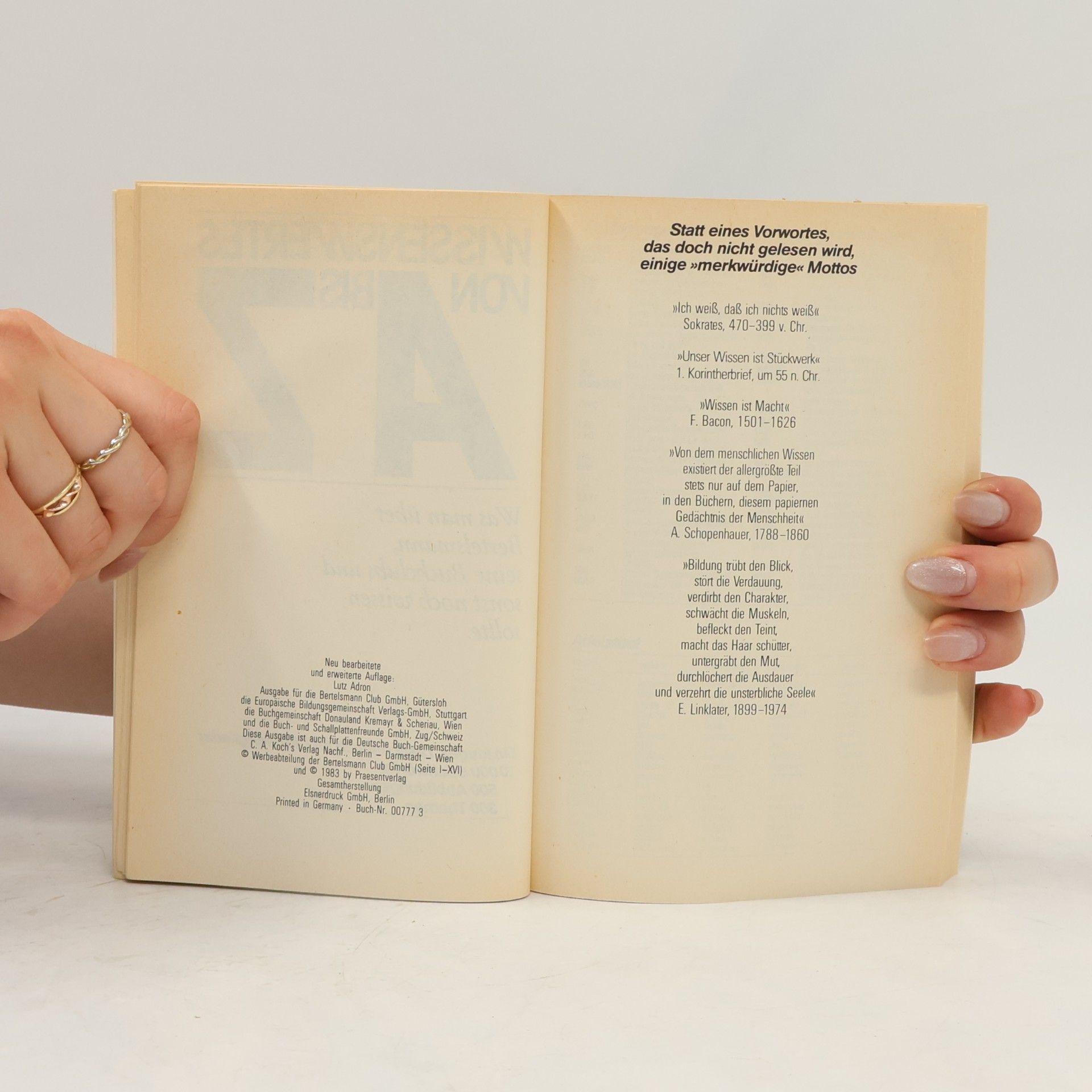 Autorenkollektiv Wissenswertes von A bis Z
