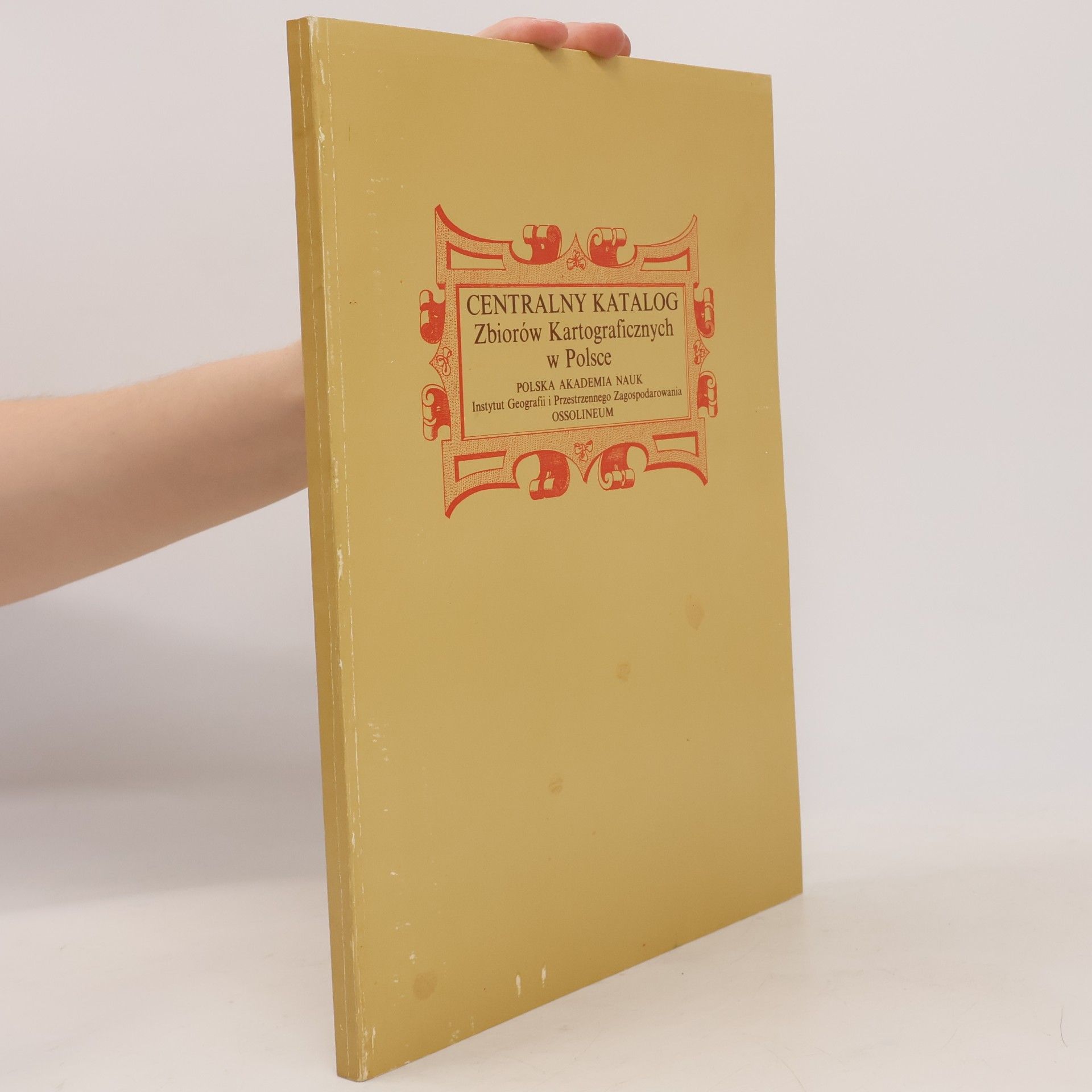 Wojciech Trzebiński Centralny Katalog Zbiorów Kartograficznych w Polsce Zeszyt 5 Wieloarkuszowe mapy topograficzne Ziem Polskich 1576-1870 Część 1 Tekst