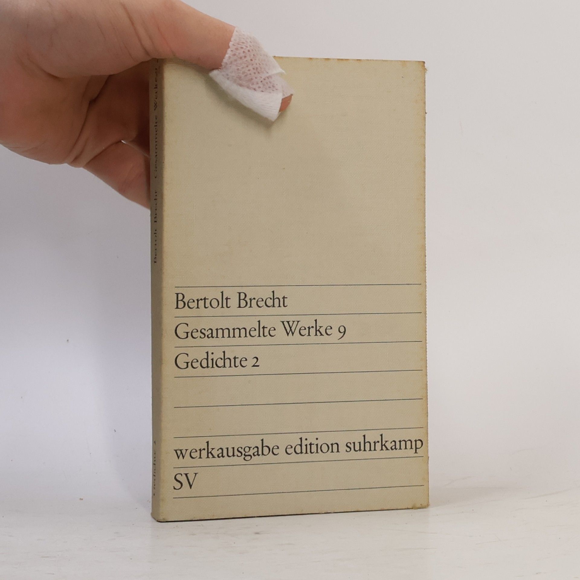 Bertolt Brecht Gesammelte Werke 9. Gedichte 2