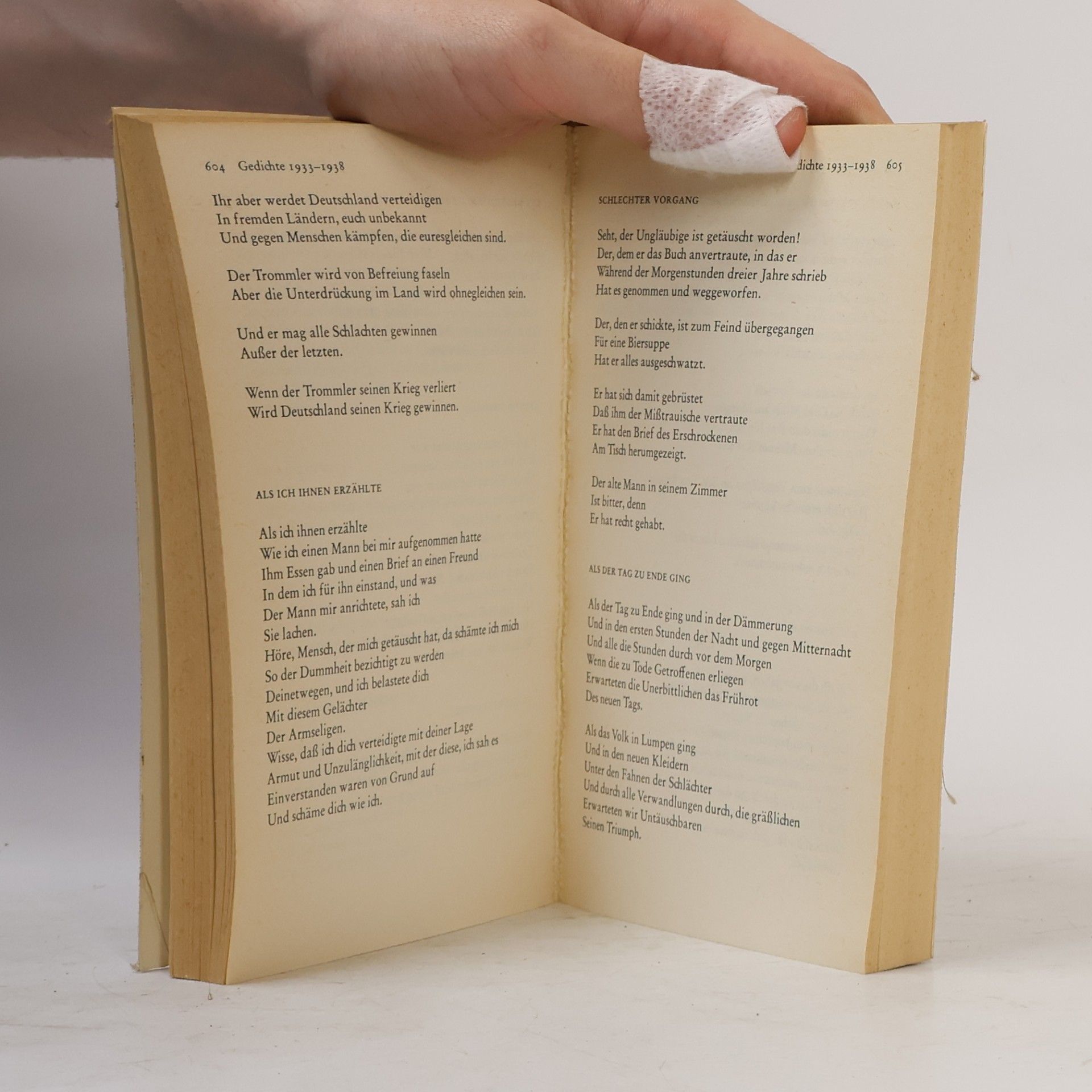 Bertolt Brecht Gesammelte Werke 9. Gedichte 2
