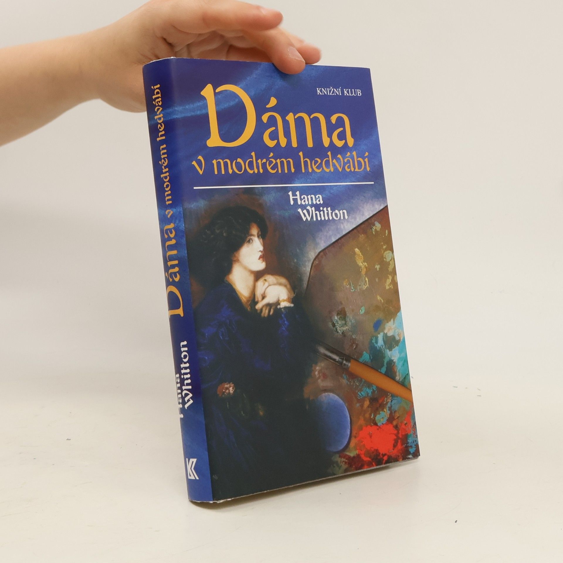 Hana Parkánová-Whitton Dáma v modrém hedvábí
