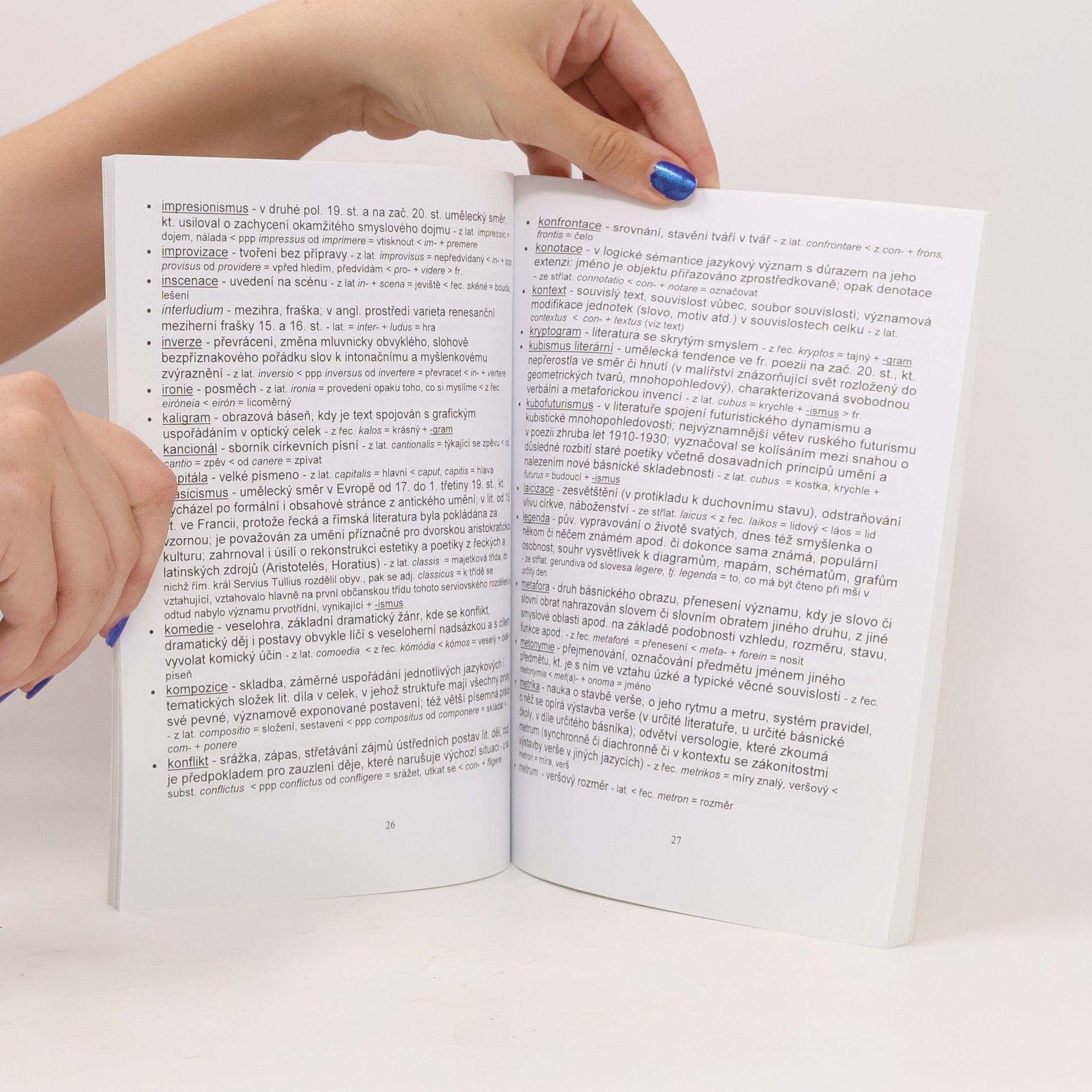 Jana Kepartová Terminologické minimum
