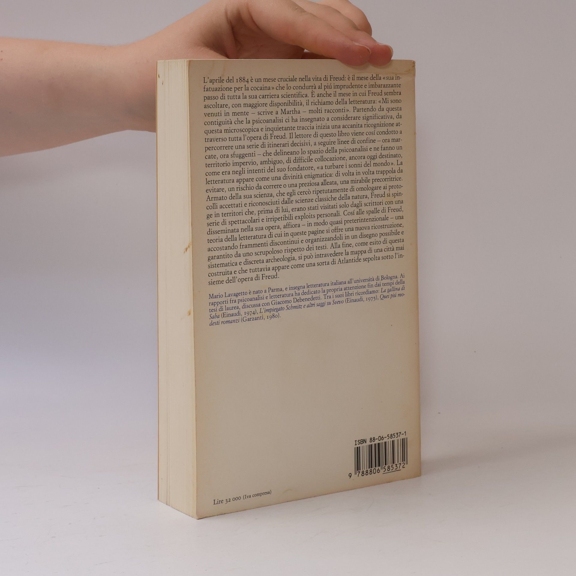 Mario Lavagetto Einaudi Paperbacks - 166: Freud, la letteratura e altro