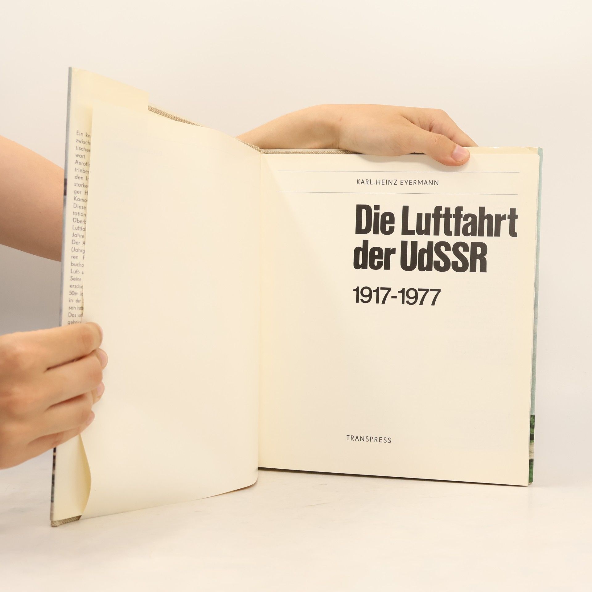 Karl Heinz Eyermann Die Luftfahrt der UdSSR 1917-1977