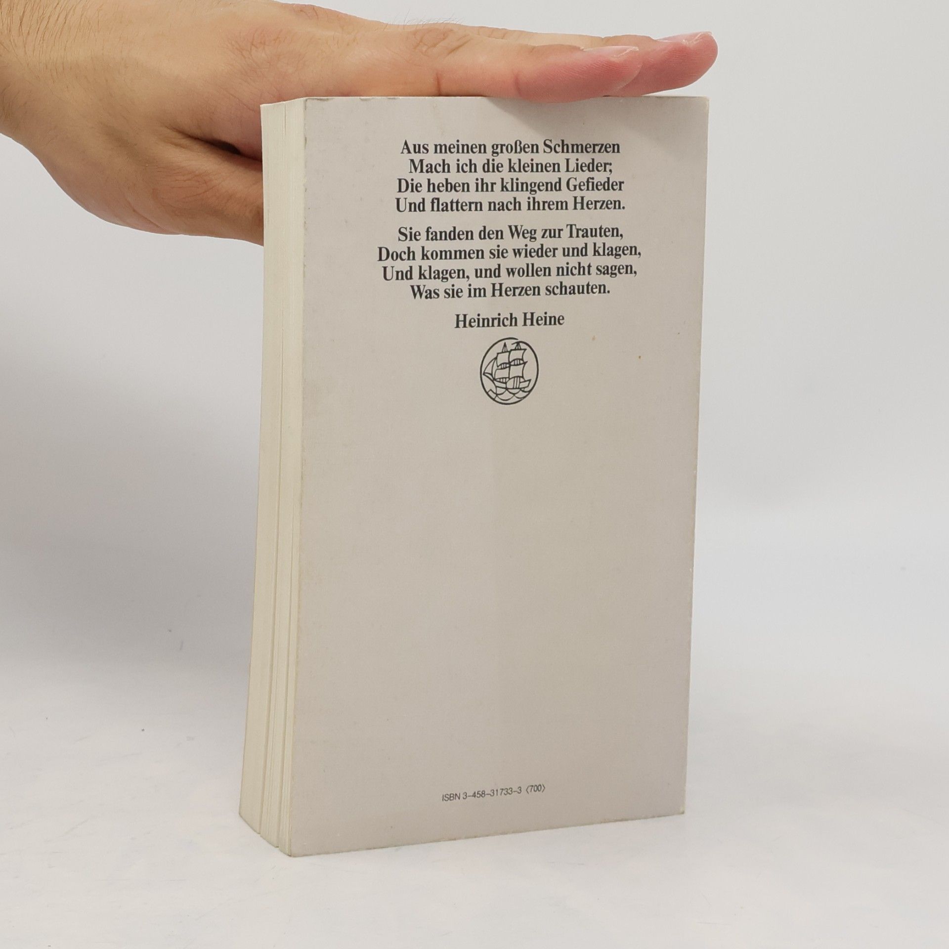 Heinrich Heine Buch der Lieder