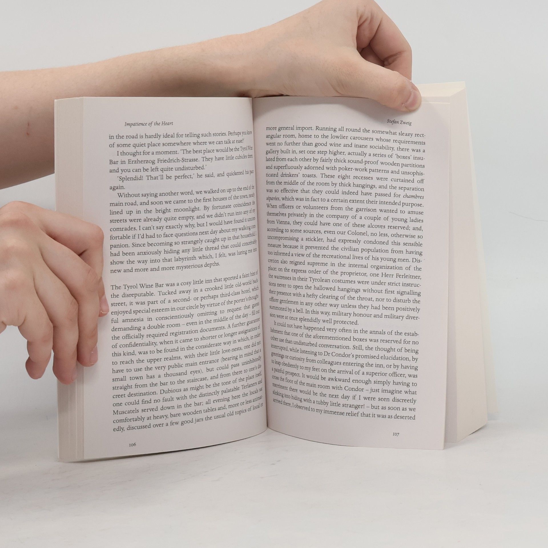 Stefan Zweig Impatience of the Heart