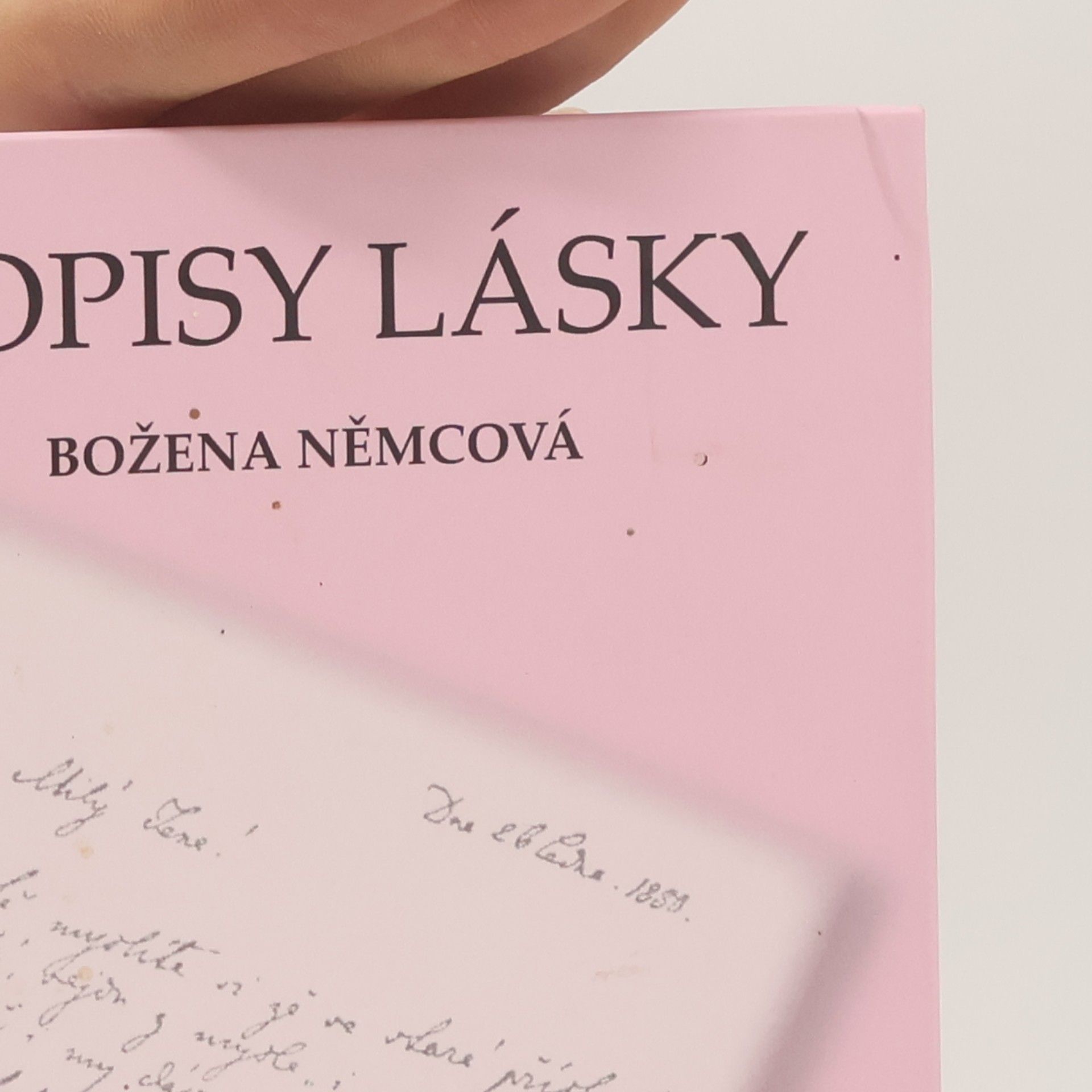 Božena Němcová Dopisy lásky