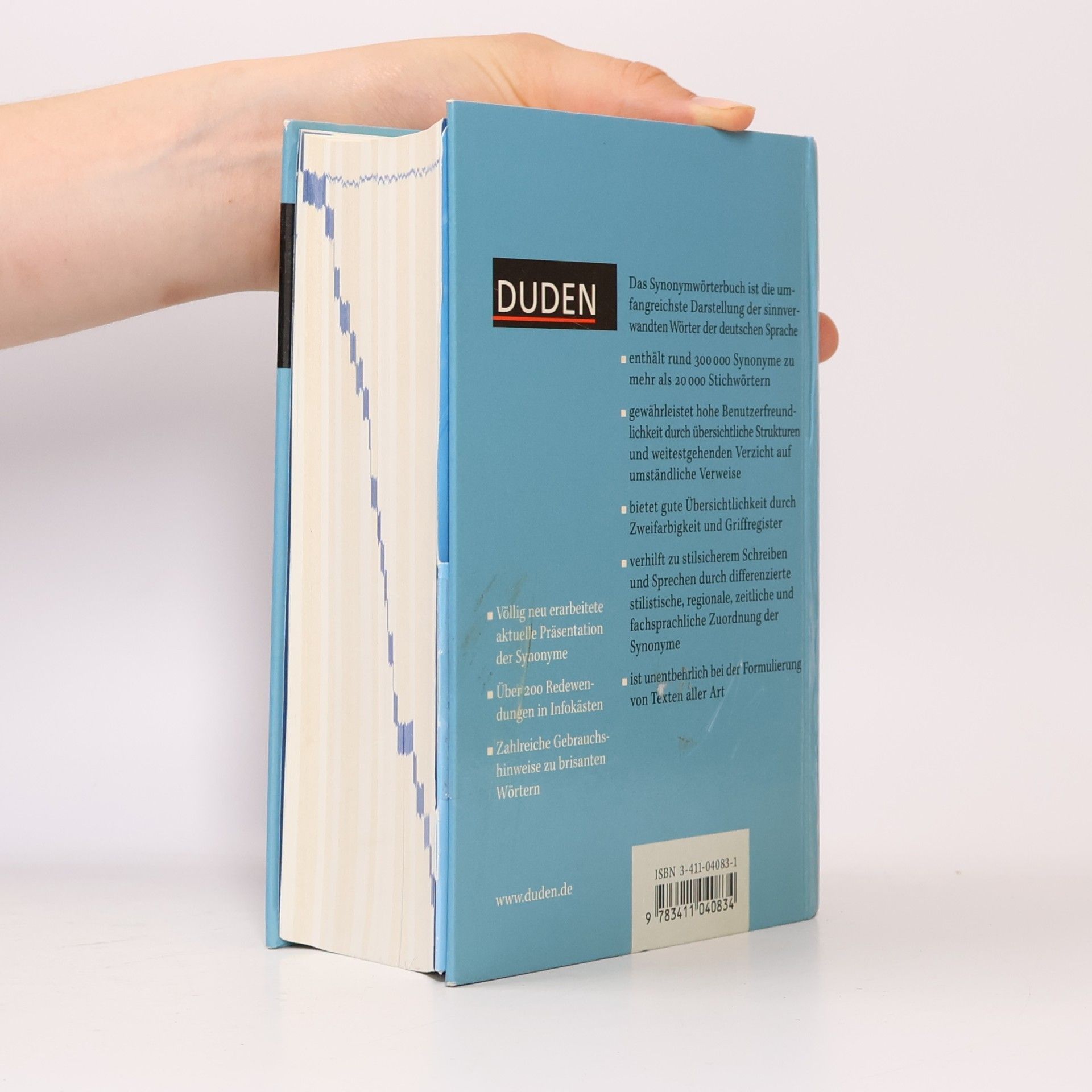 Autorenkollektiv Duden : das Synonymwörterbuch : ein Wörterbuch sinnverwandter Wörter