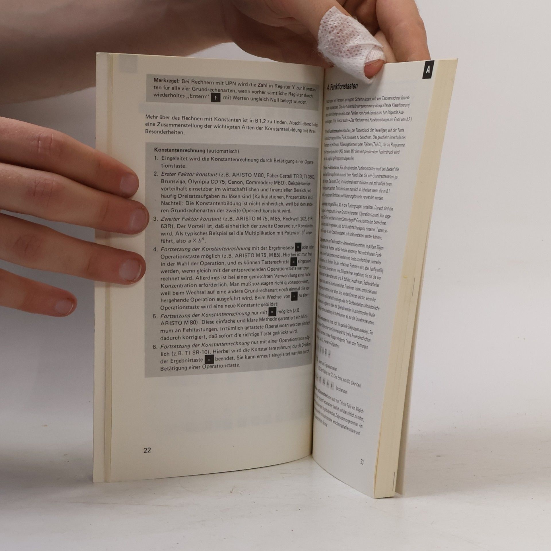 Harald Schumny Taschenrechner-Handbuch
