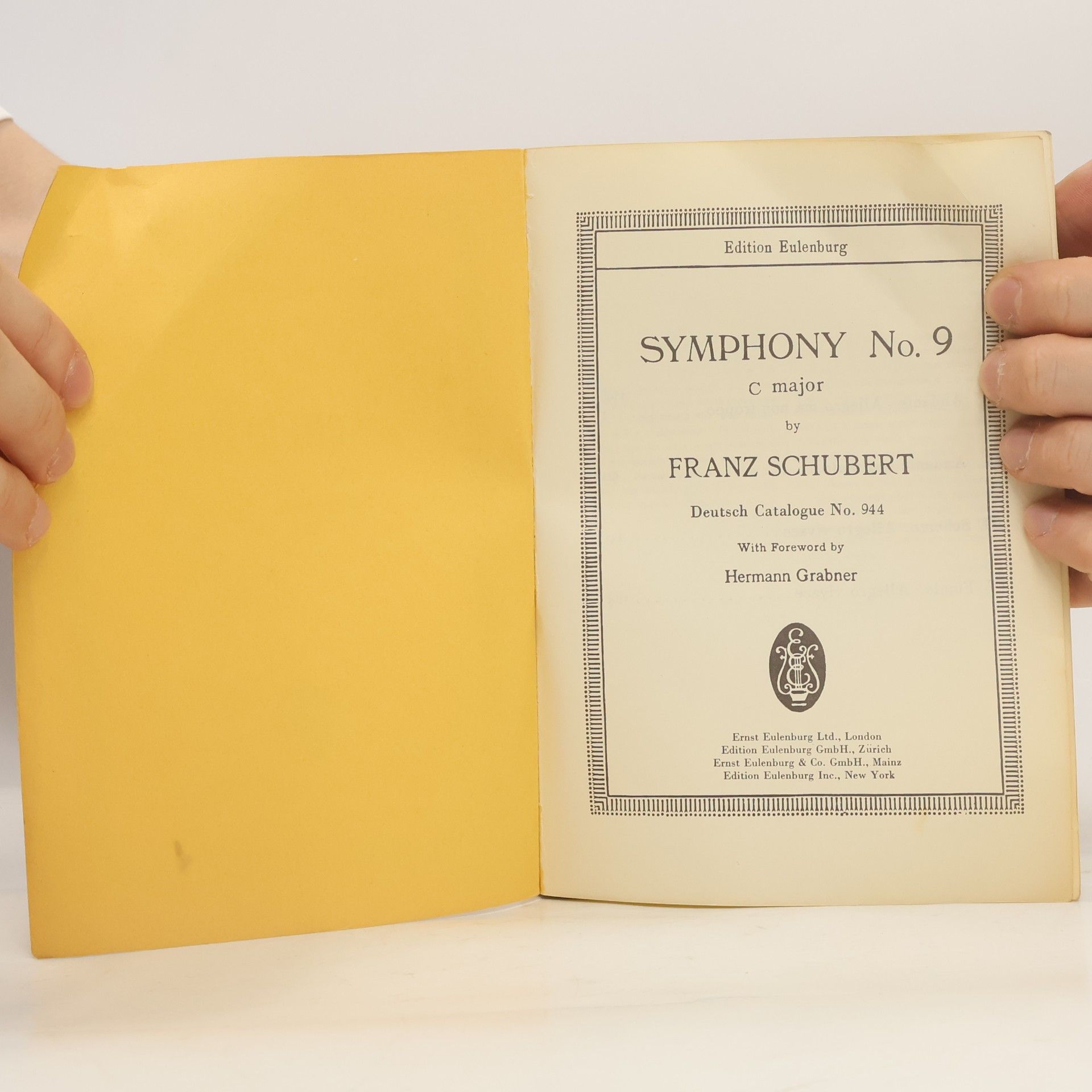 Franz Schubert Symphony No. 9 C. Major