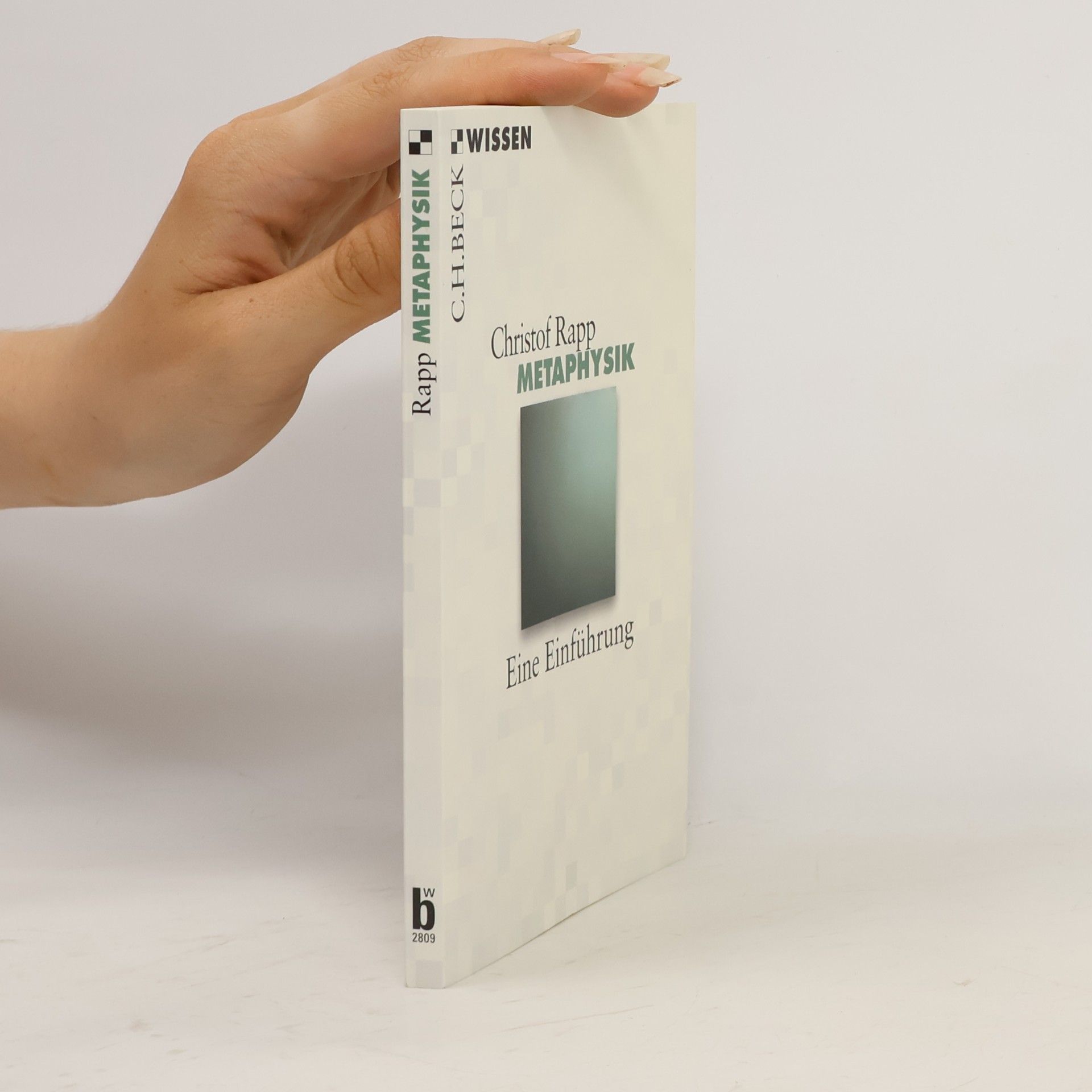 Christof Rapp Beck'sche Reihe - 2809: Metaphysik