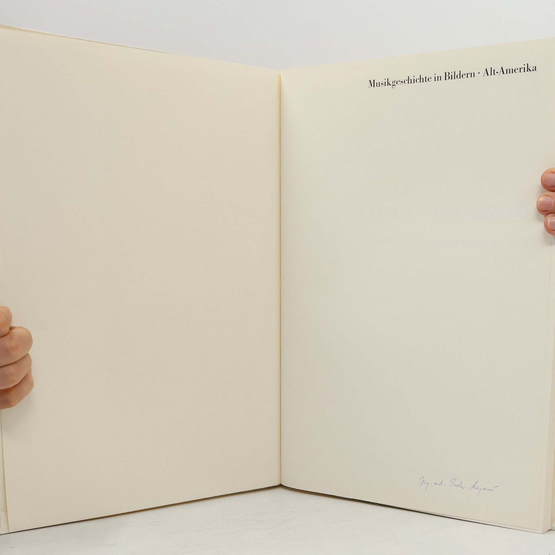 Samuel Marti Musikgeschichte in Bildern II.