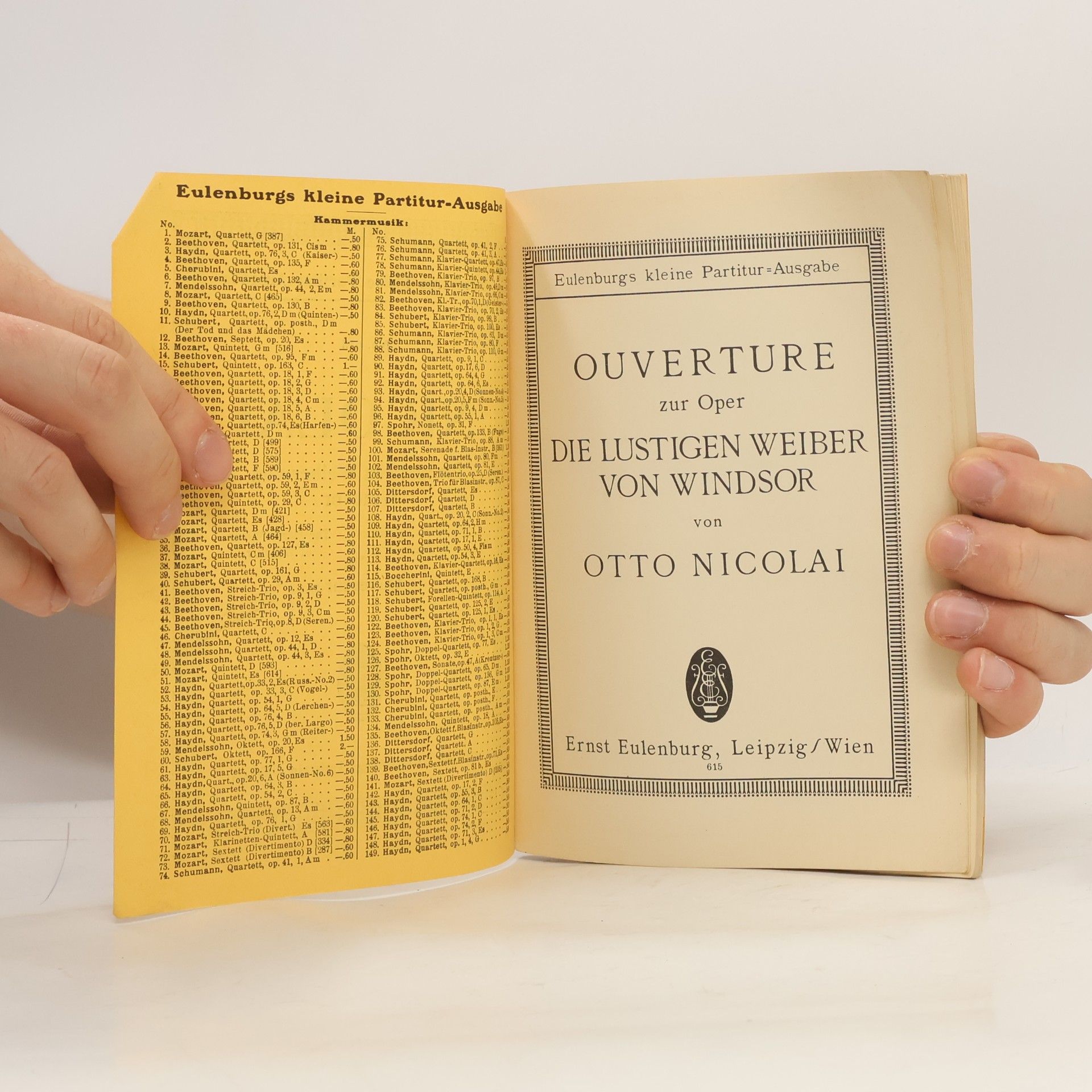 Nicolai Otto Die lustigen Weiber von Windsor