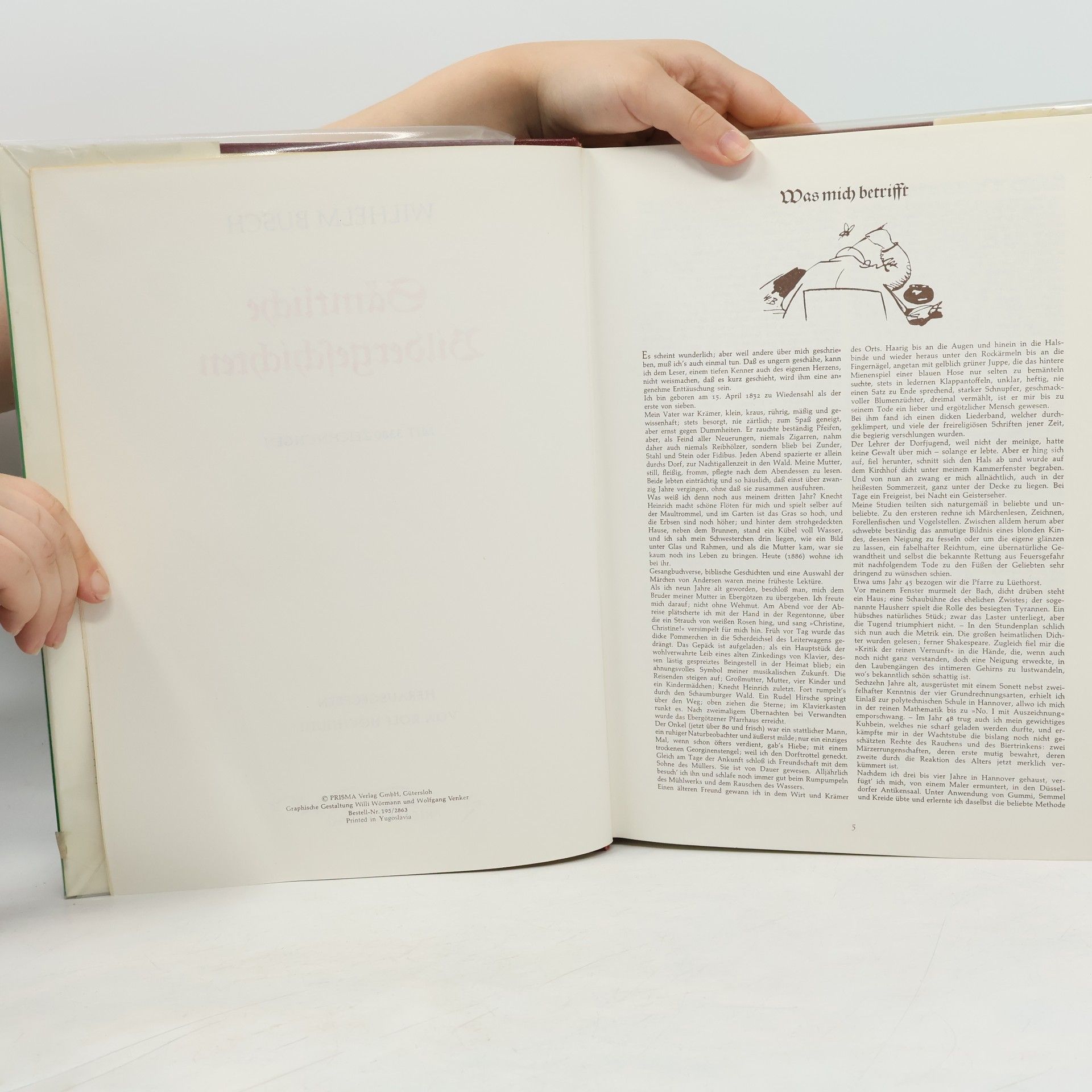 Wilhelm Busch Sämtliche Bildergeschichten