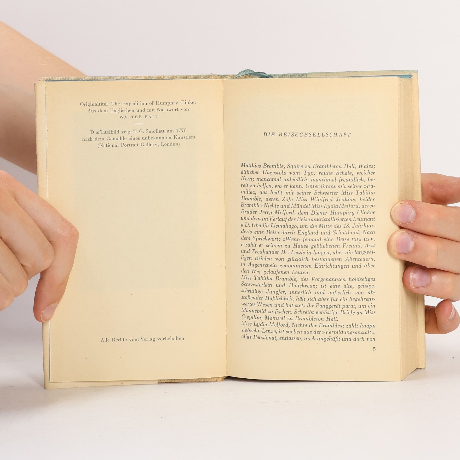 Autorenkollektiv Humphry Clinkers denkwürdige Reise